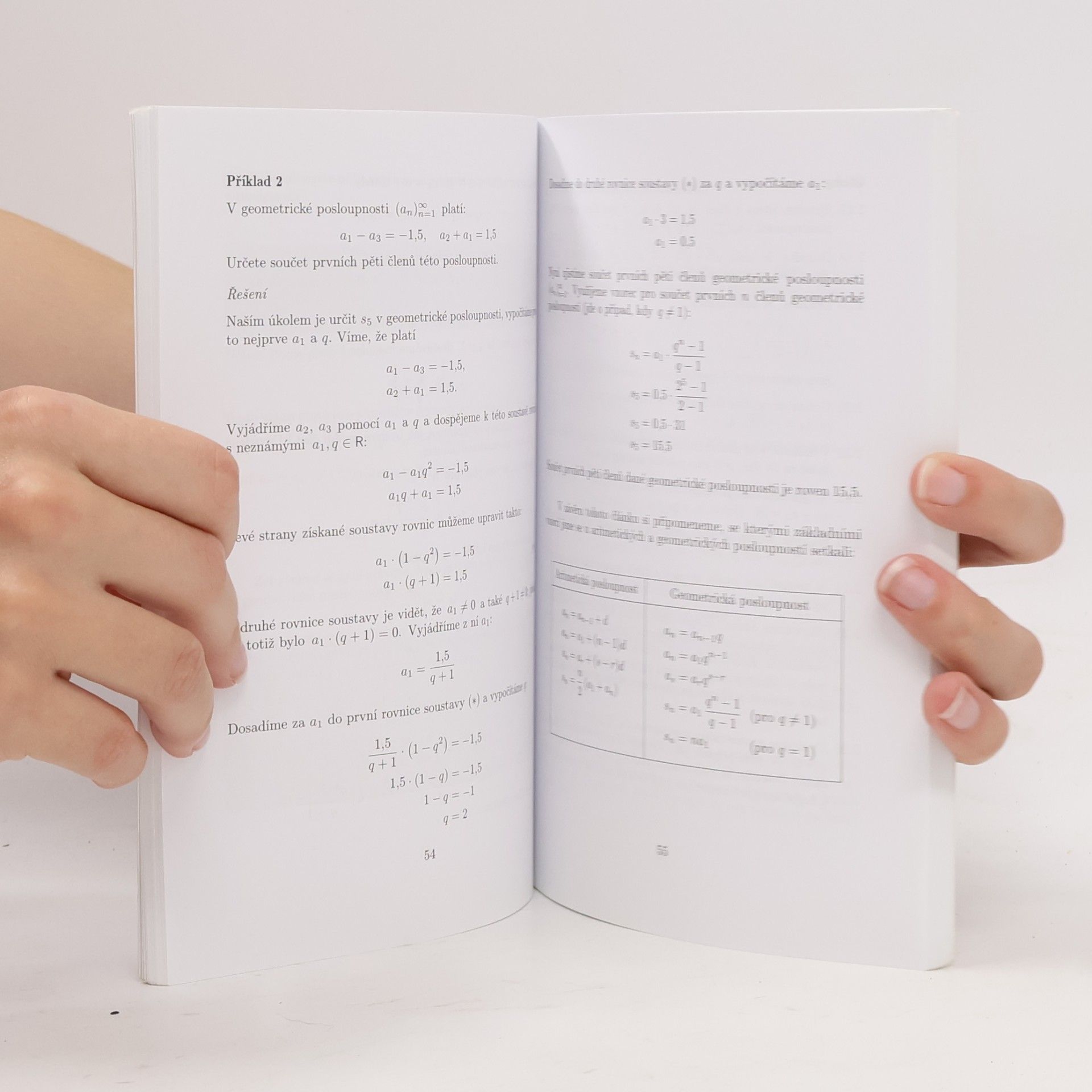 Oldřich Odvárko Matematika pro gymnázia. Posloupnosti a řady