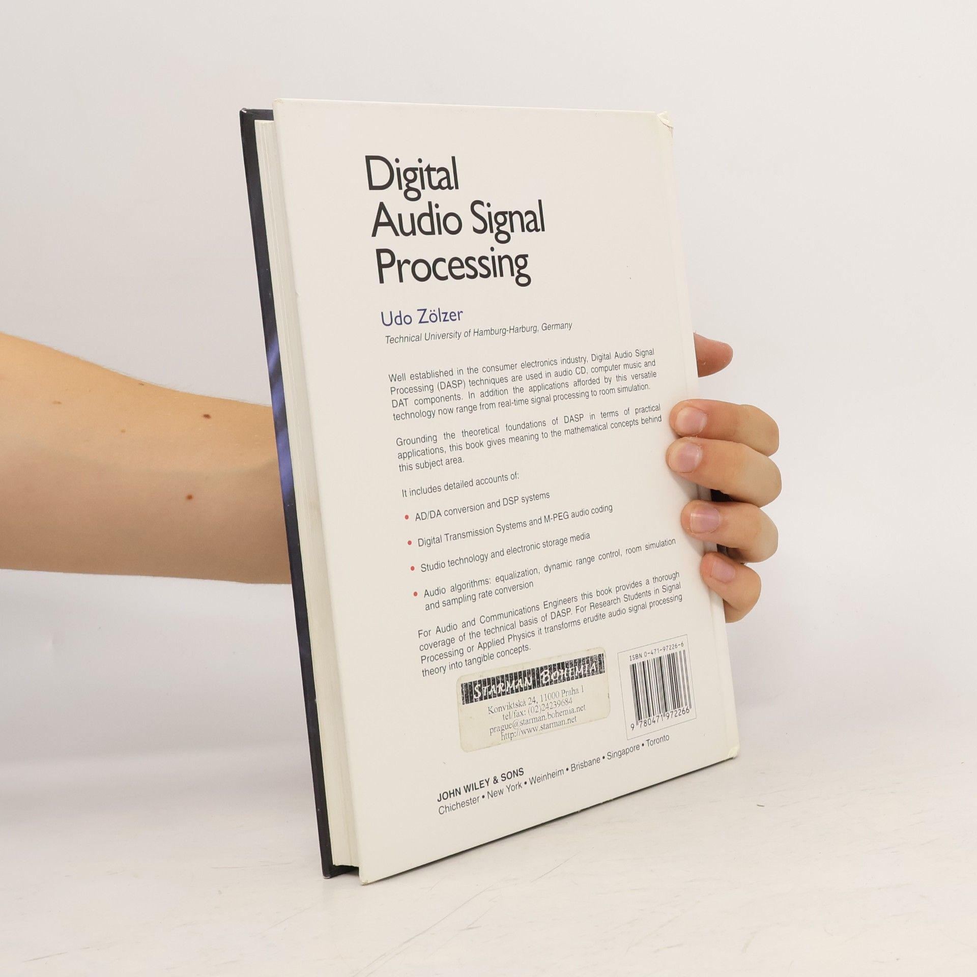Udo Zölzer Digital Audio Signal Processing