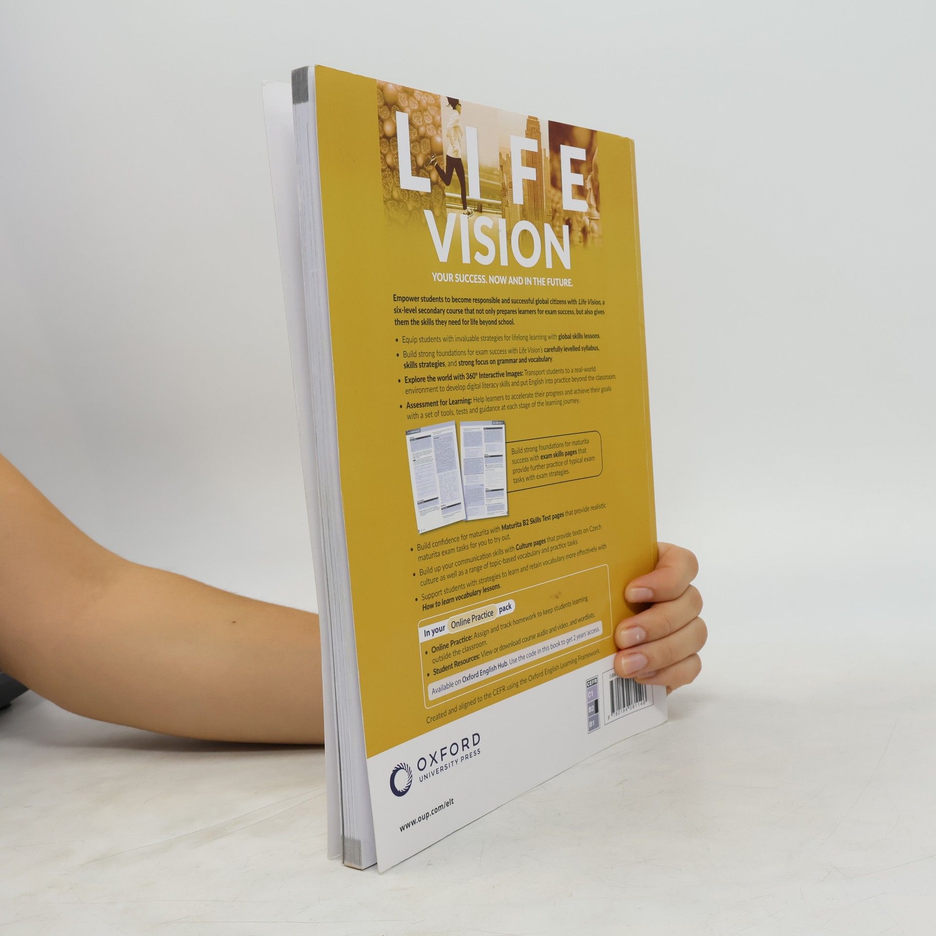 Rachel Godfrey Life Vision Upper Intermediate Workbook with Online Practice CZ