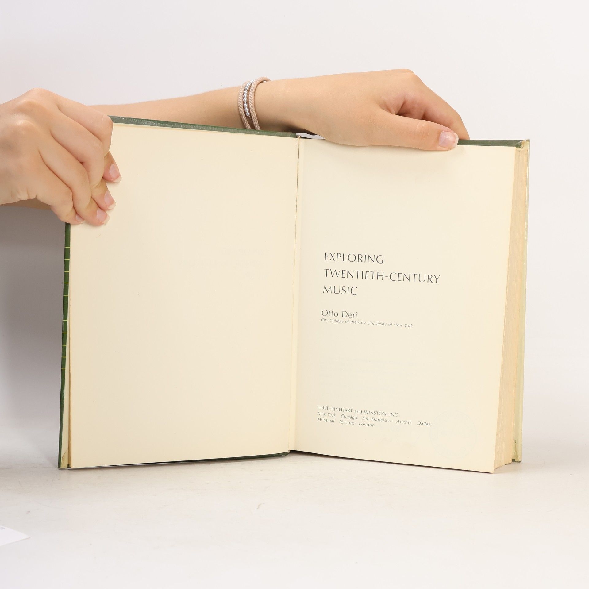 Otto Deri Exploring Twentieth-Century Music