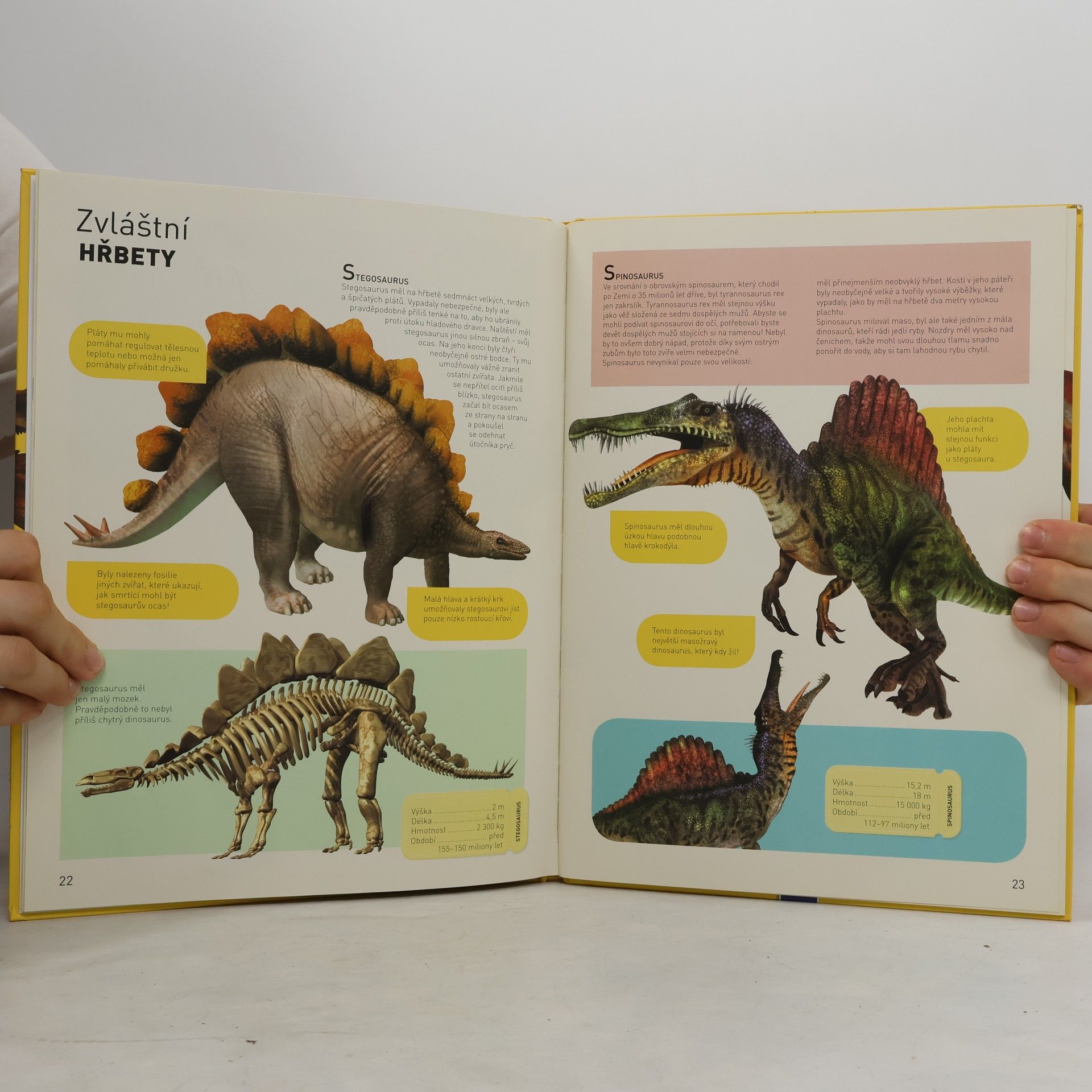 Various authors Úžasný dětský atlas dinosaurů