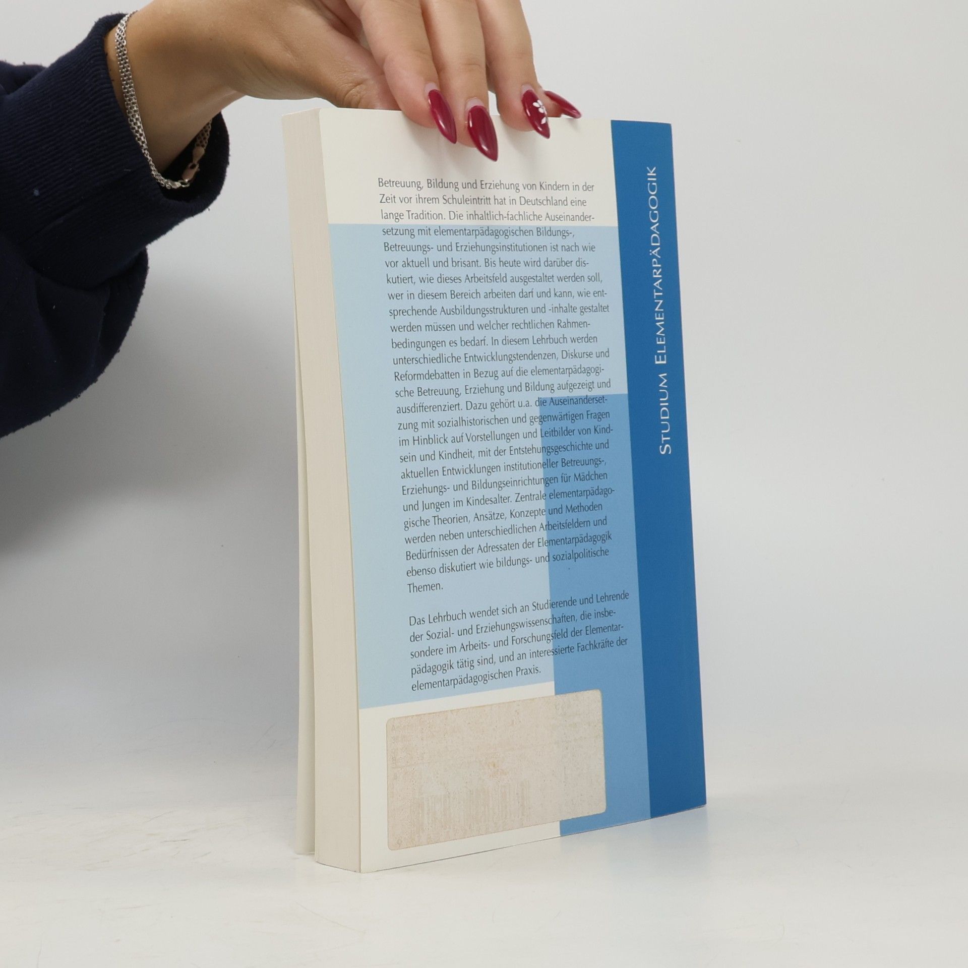 Vera Bamler Lehrbuch Elementarpädagogik