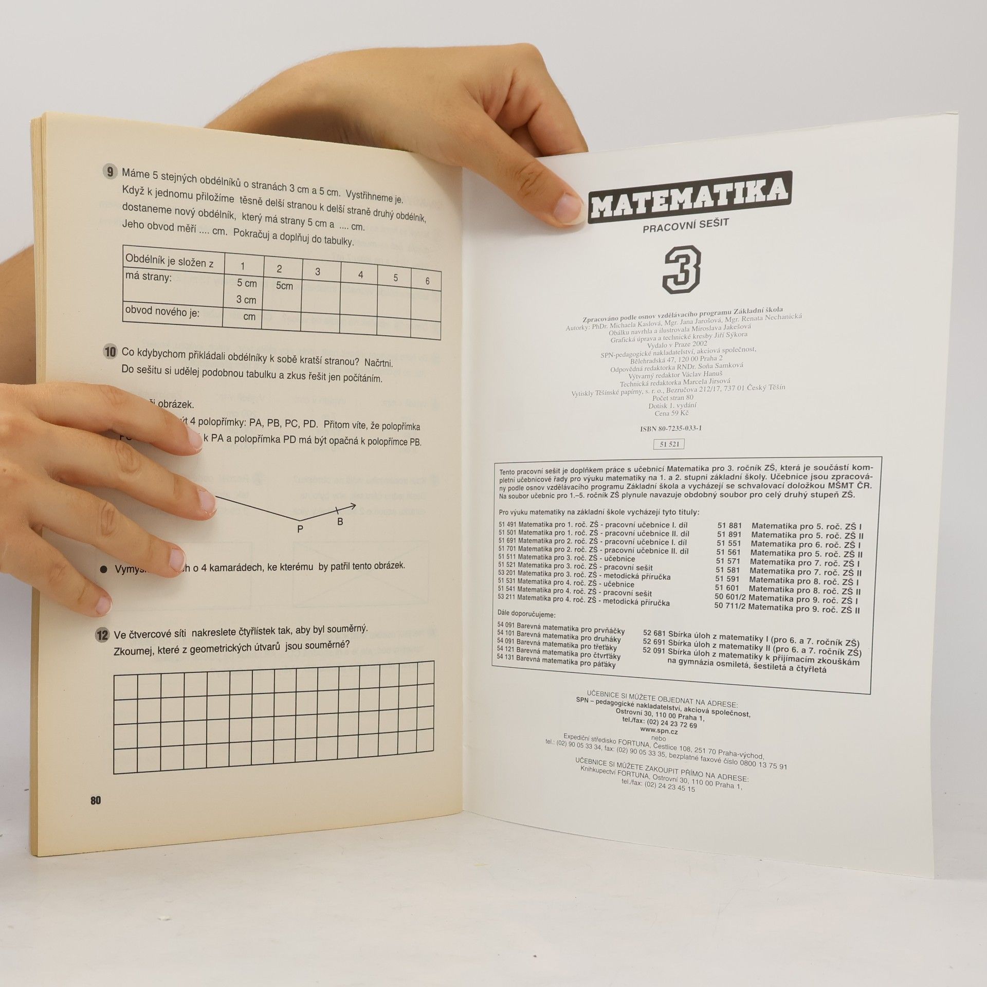 Michaela Kaslová Matematika pro 3. ročník základní školy - Pracovní sešit
