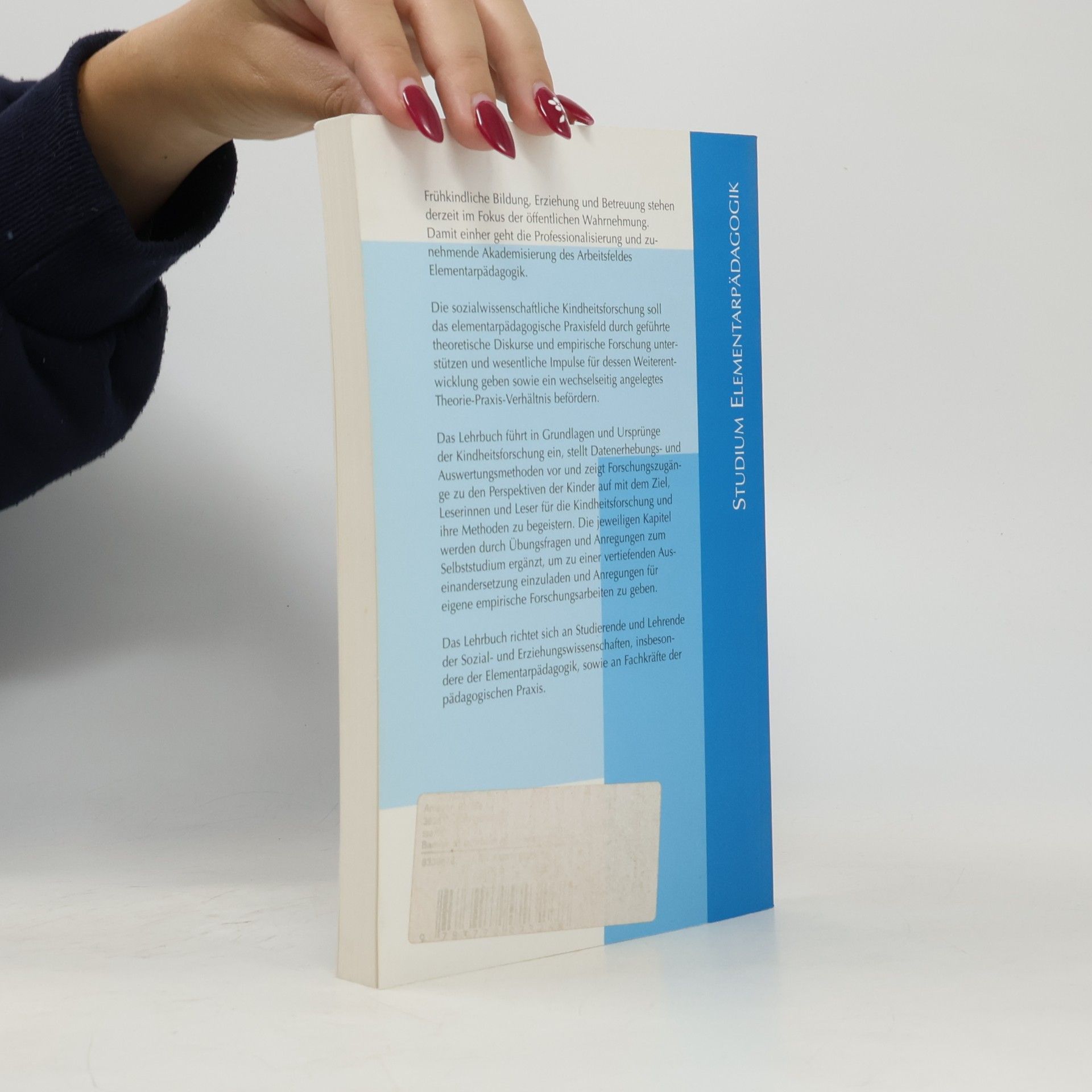 Vera Bamler Lehrbuch Kindheitsforschung