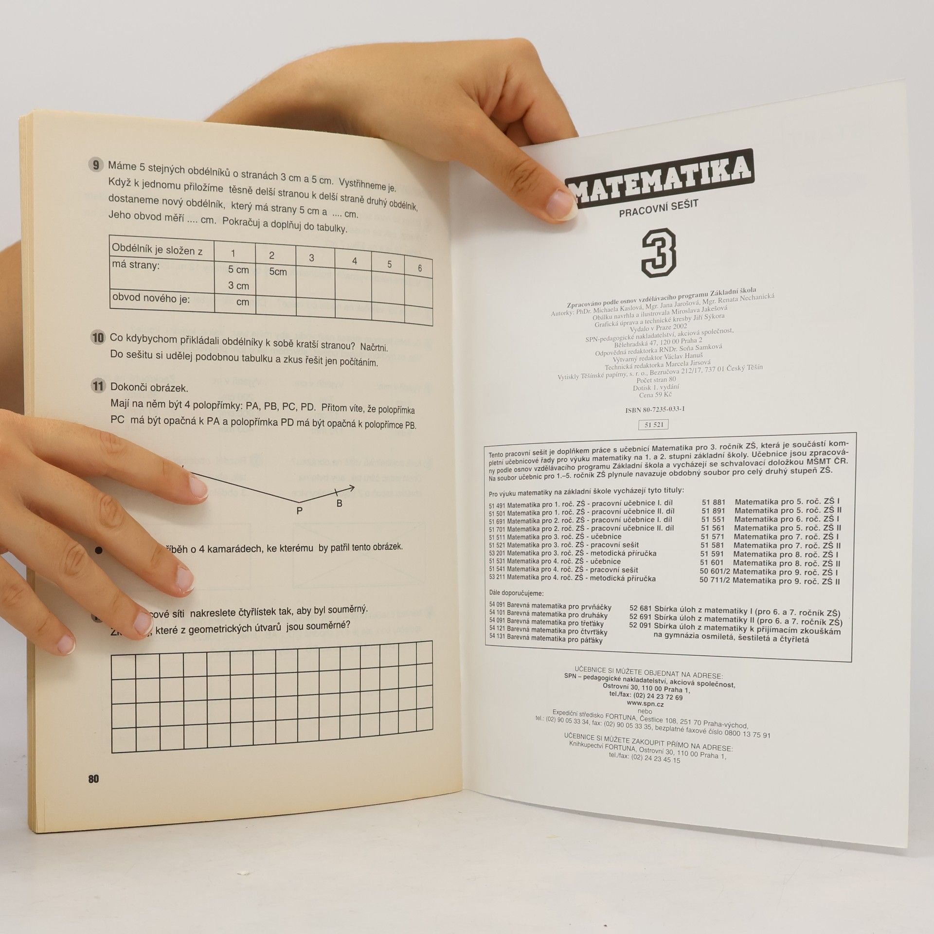 Michaela Kaslová Matematika pro 3. ročník základní školy - Pracovní sešit