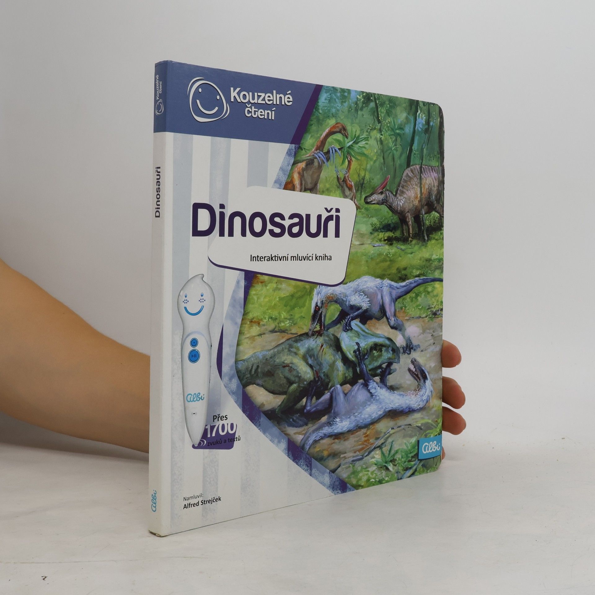 Jan Spěváček Dinosauři. Interaktivní mluvící kniha