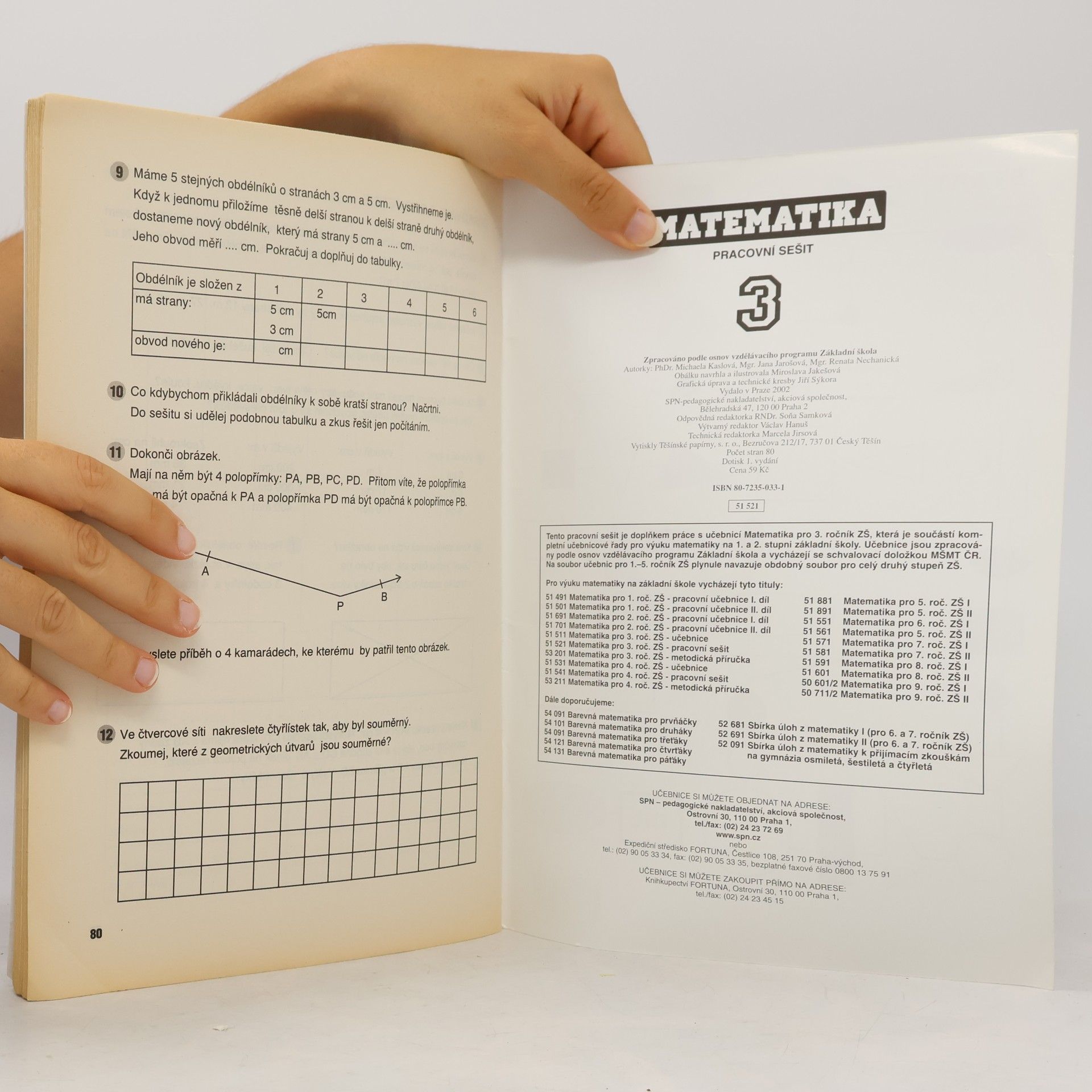 Michaela Kaslová Matematika pro 3. ročník základní školy - Pracovní sešit