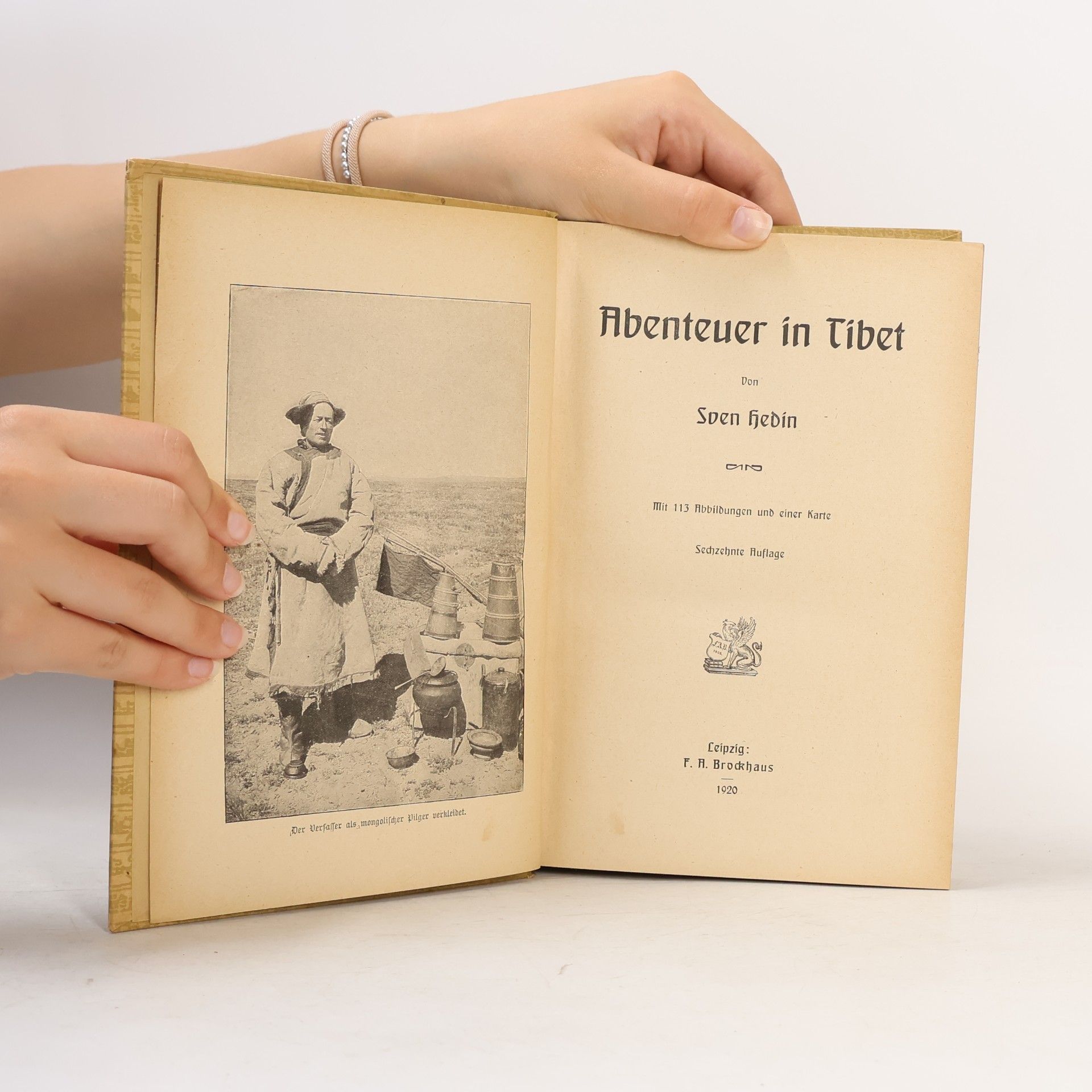 Sven Hedin Abenteuer in Tibet