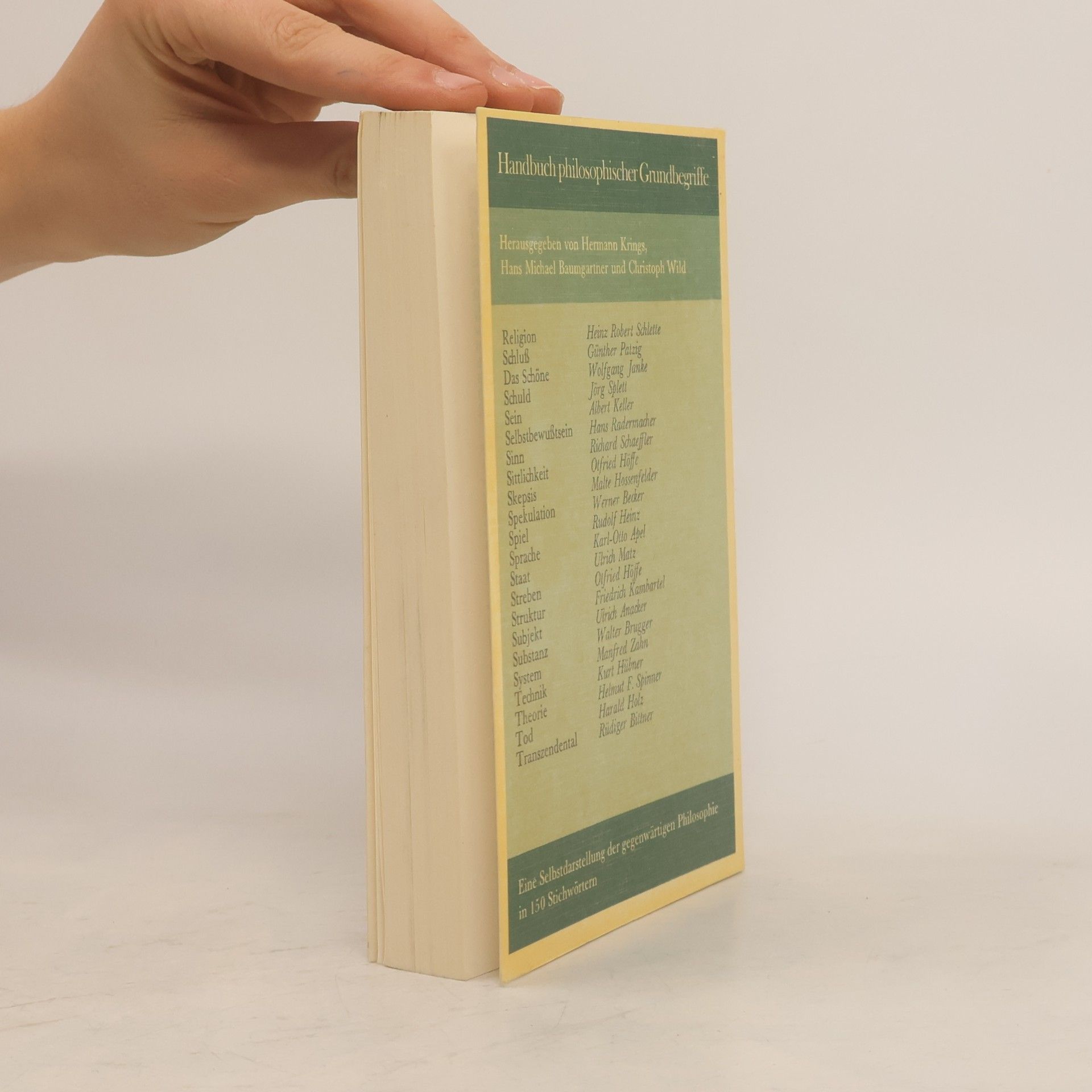 Hermann Krings Handbuch philosophischer Grundbegriffe 5