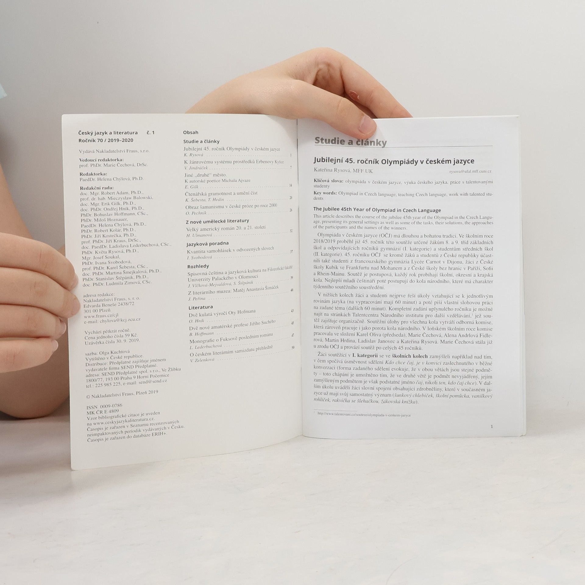 kolektiv Český jazyk a literatura 1/2019-2020