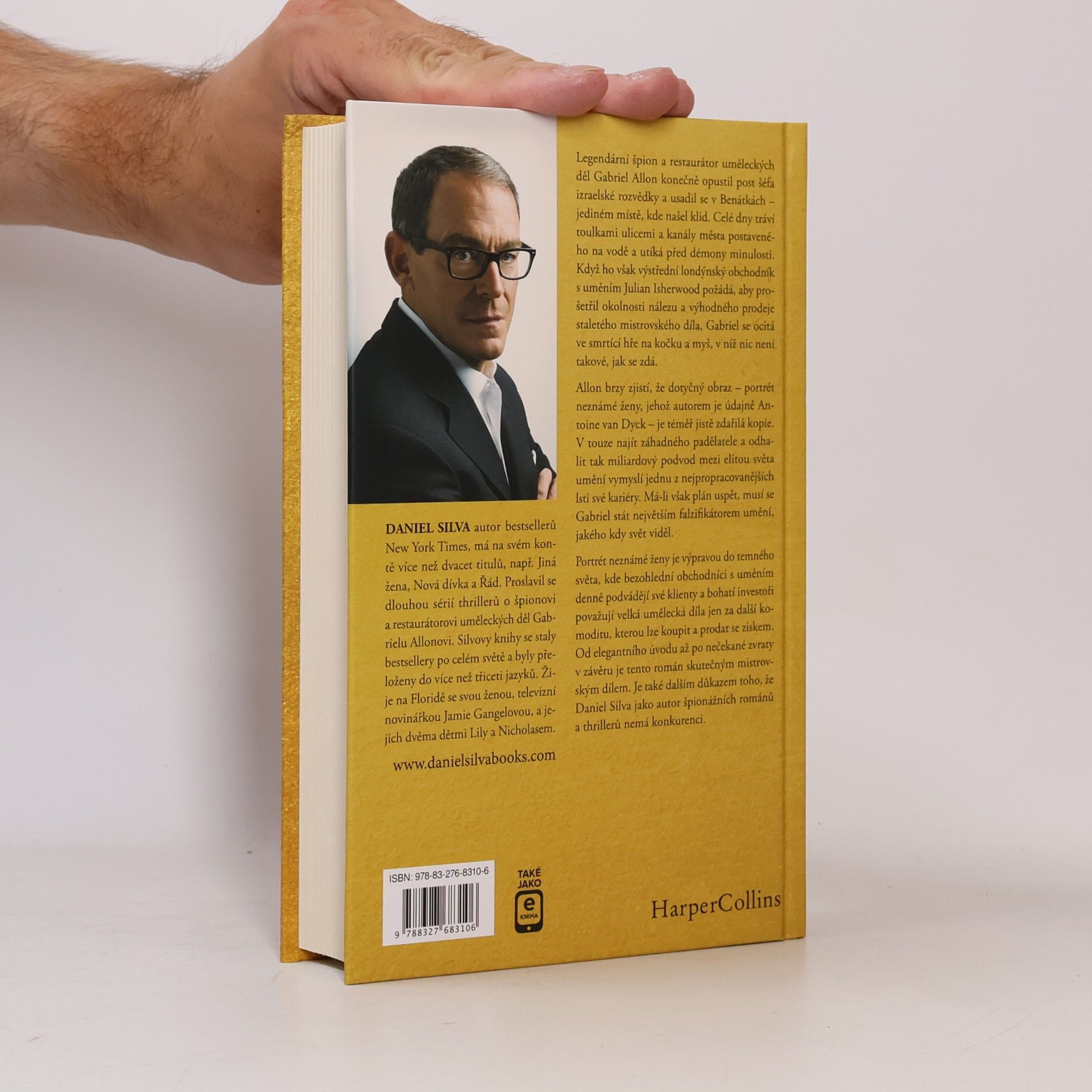 Daniel Silva Portrét neznámé ženy