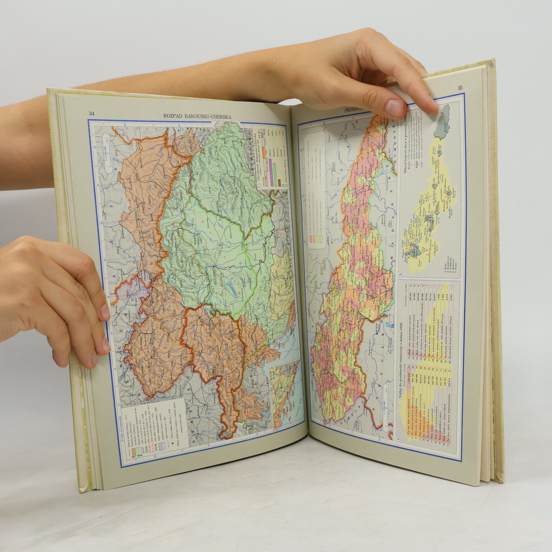 Kolektiv autorů Školní atlas československých dějin