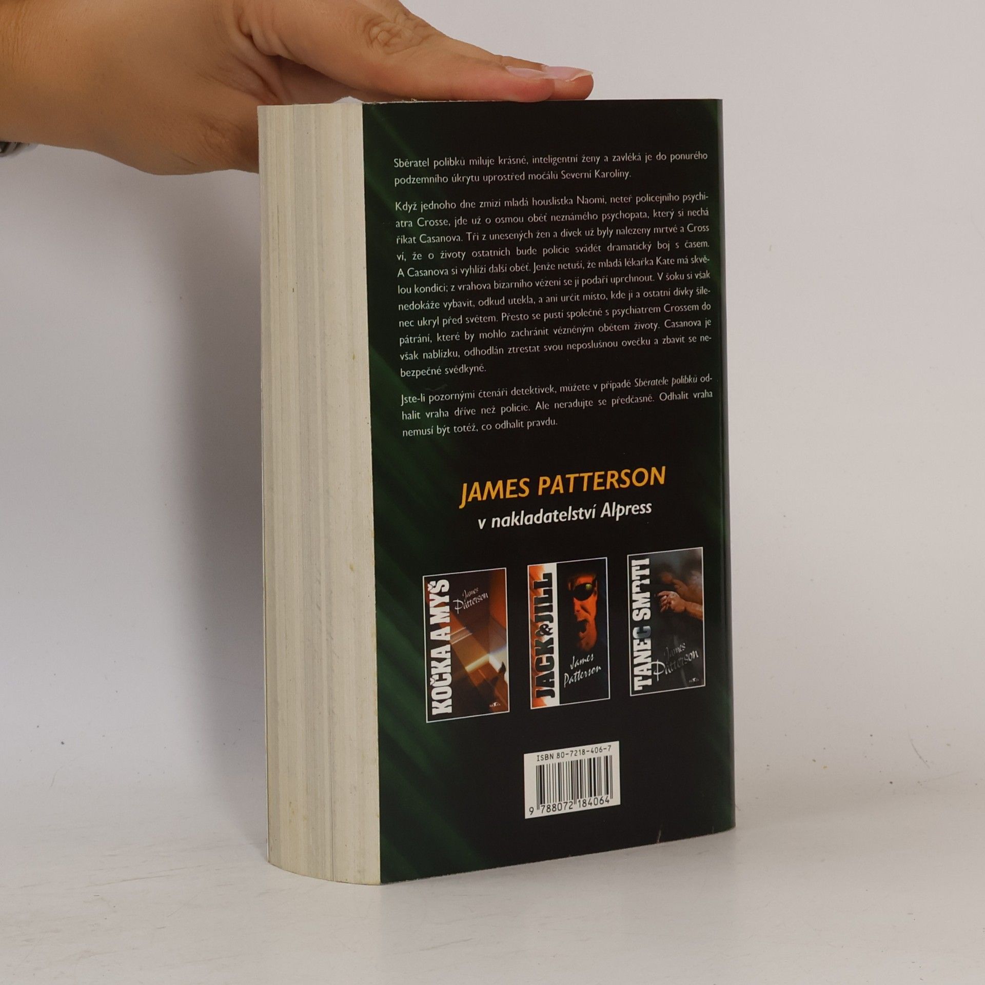 James Patterson Sběratel polibků