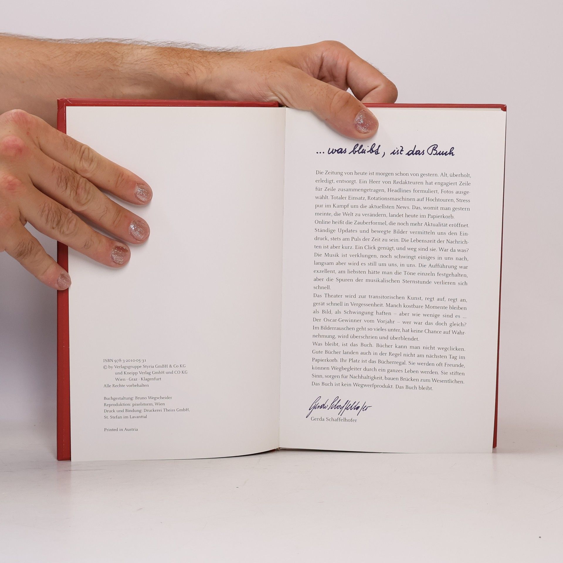 Autorenkollektiv ...was bleibt, ist das Buch