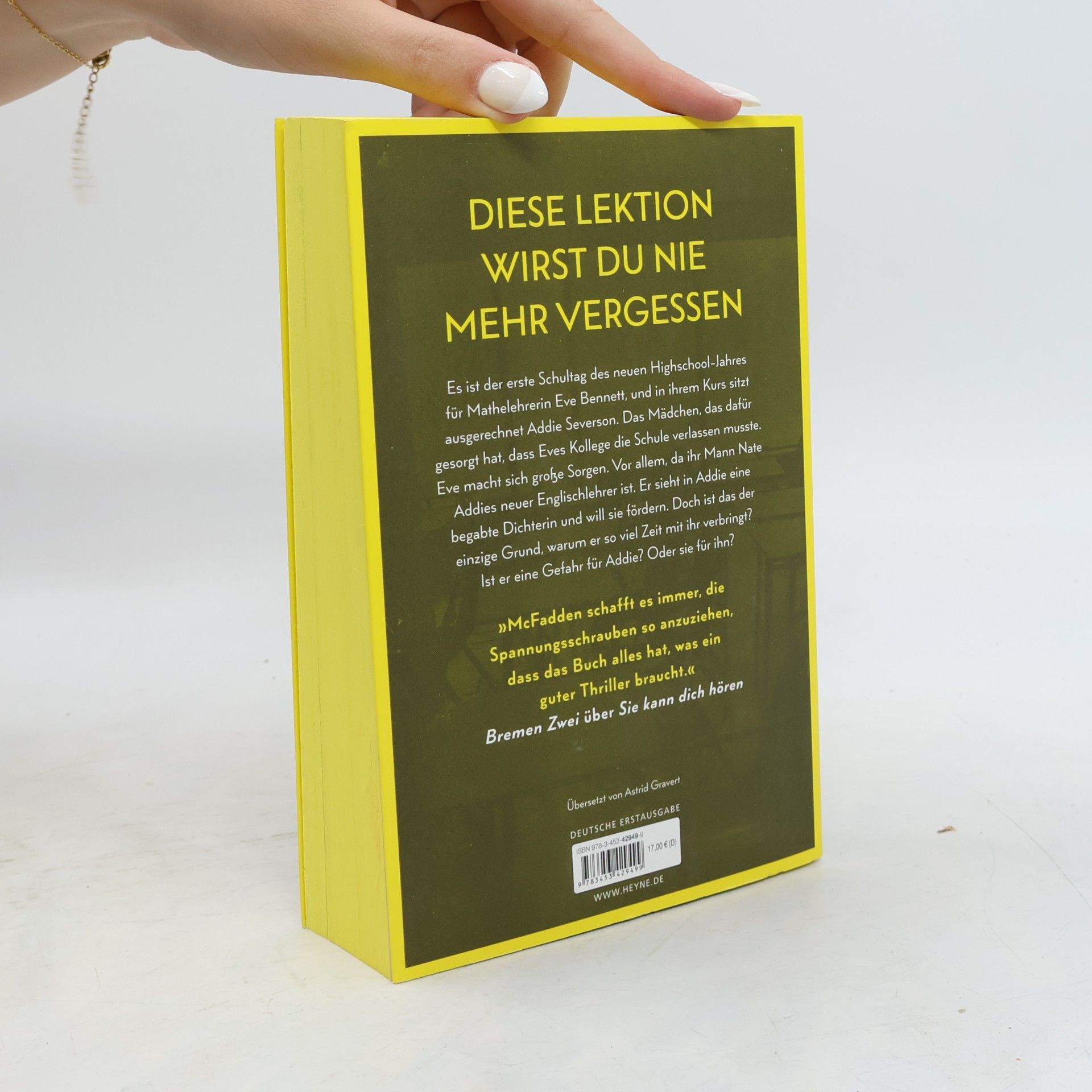 Freida McFadden Der Lehrer – Will er dir helfen oder will er deinen Tod?