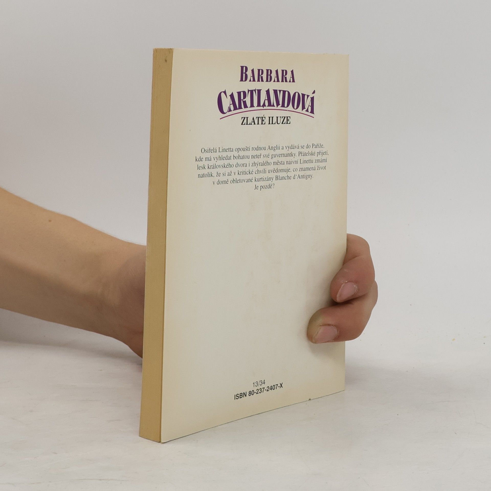 Barbara Cartland Zlaté iluze