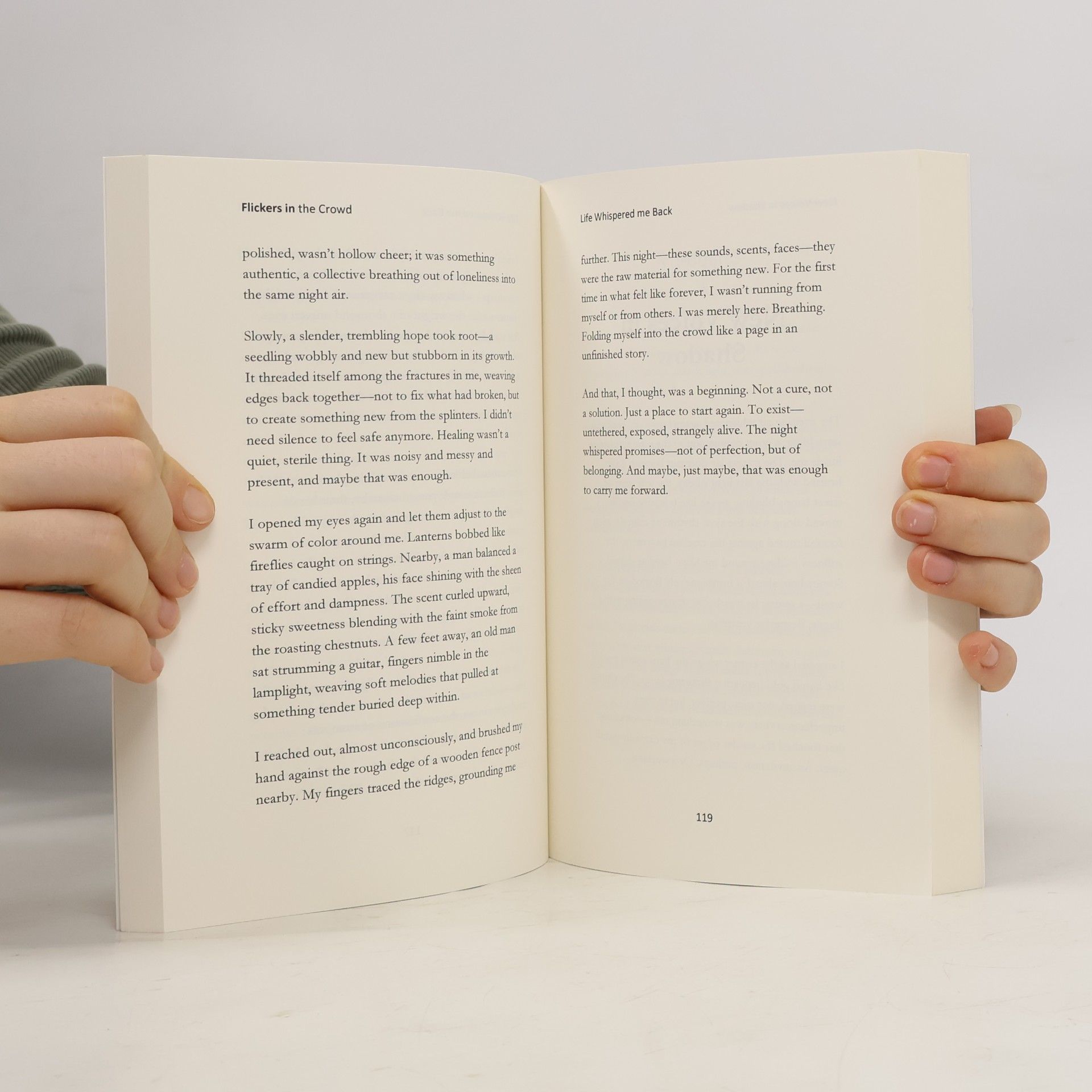 Books, Prosee Life Whispered me Back