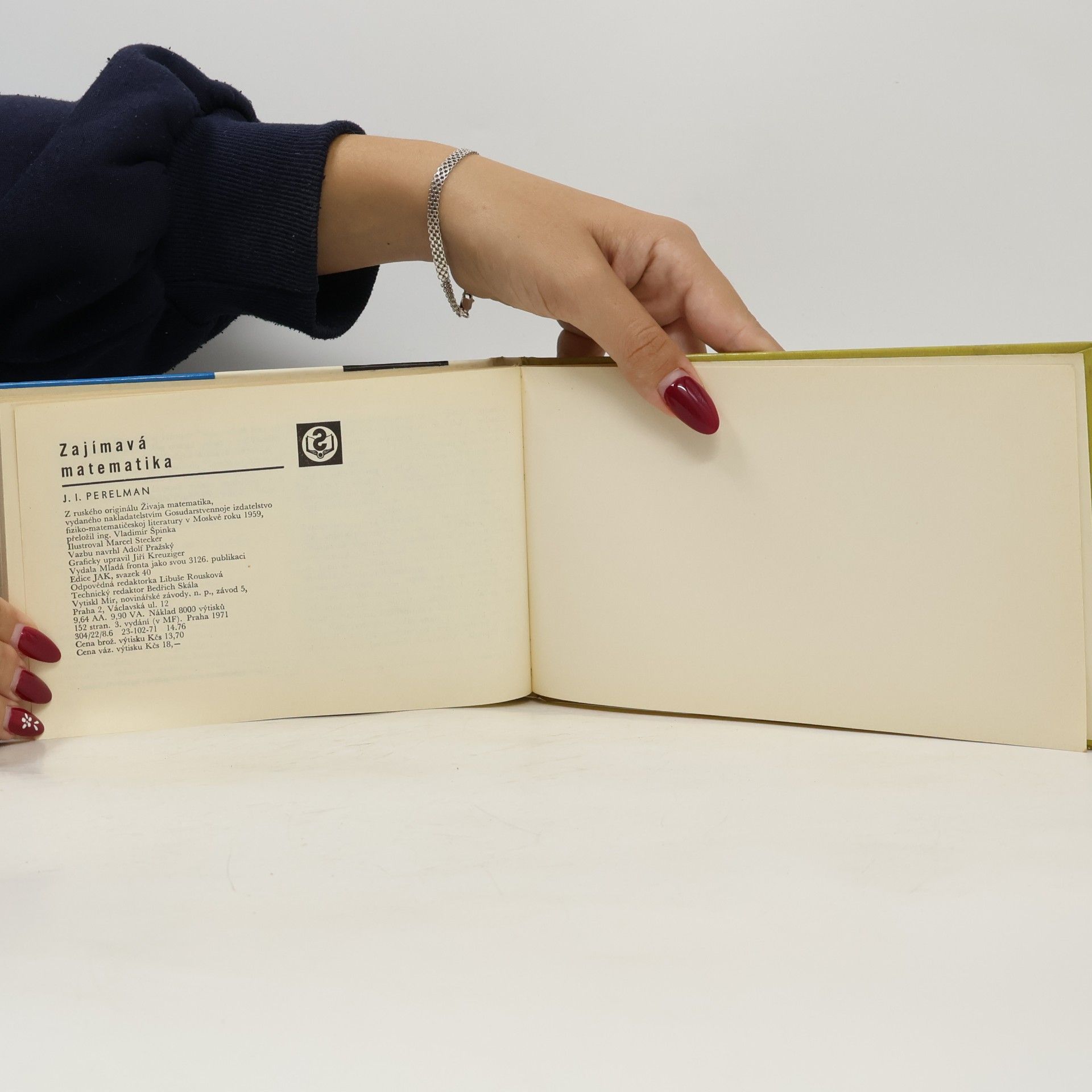 Jakov Isidorovič Perelman Zajímavá matematika. Matematické povídky a hlavolamy