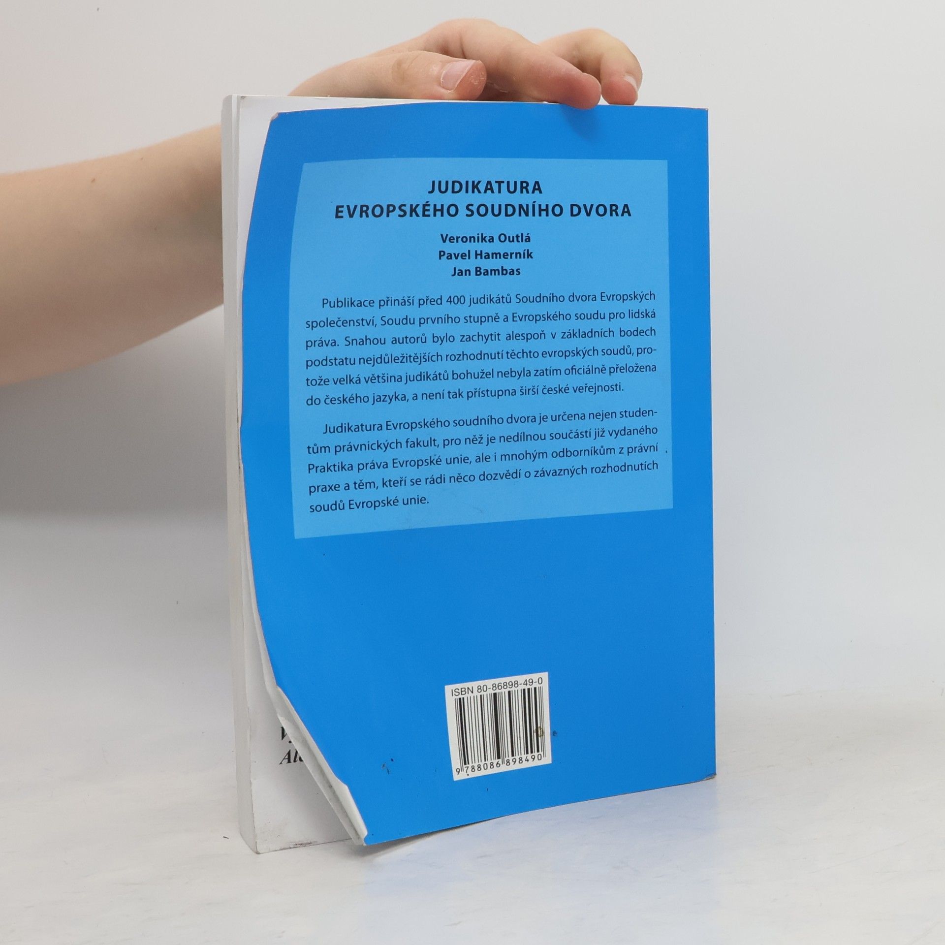 Collectif d'auteurs Judikatura Evropského soudního dvora