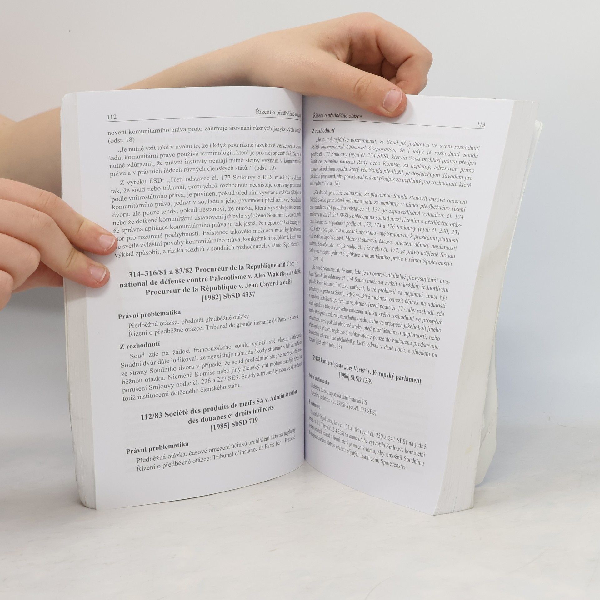 Collectif d'auteurs Judikatura Evropského soudního dvora