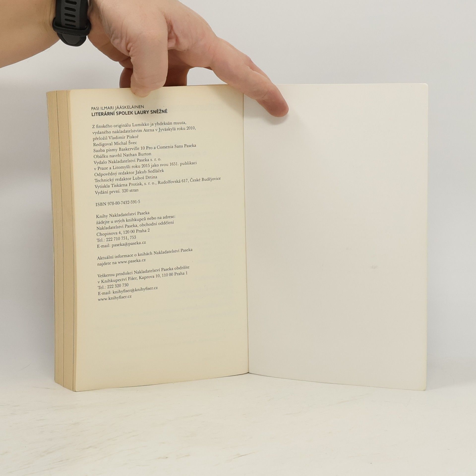 Pasi Ilmari Jääskeläinen Literární spolek Laury Sněžné