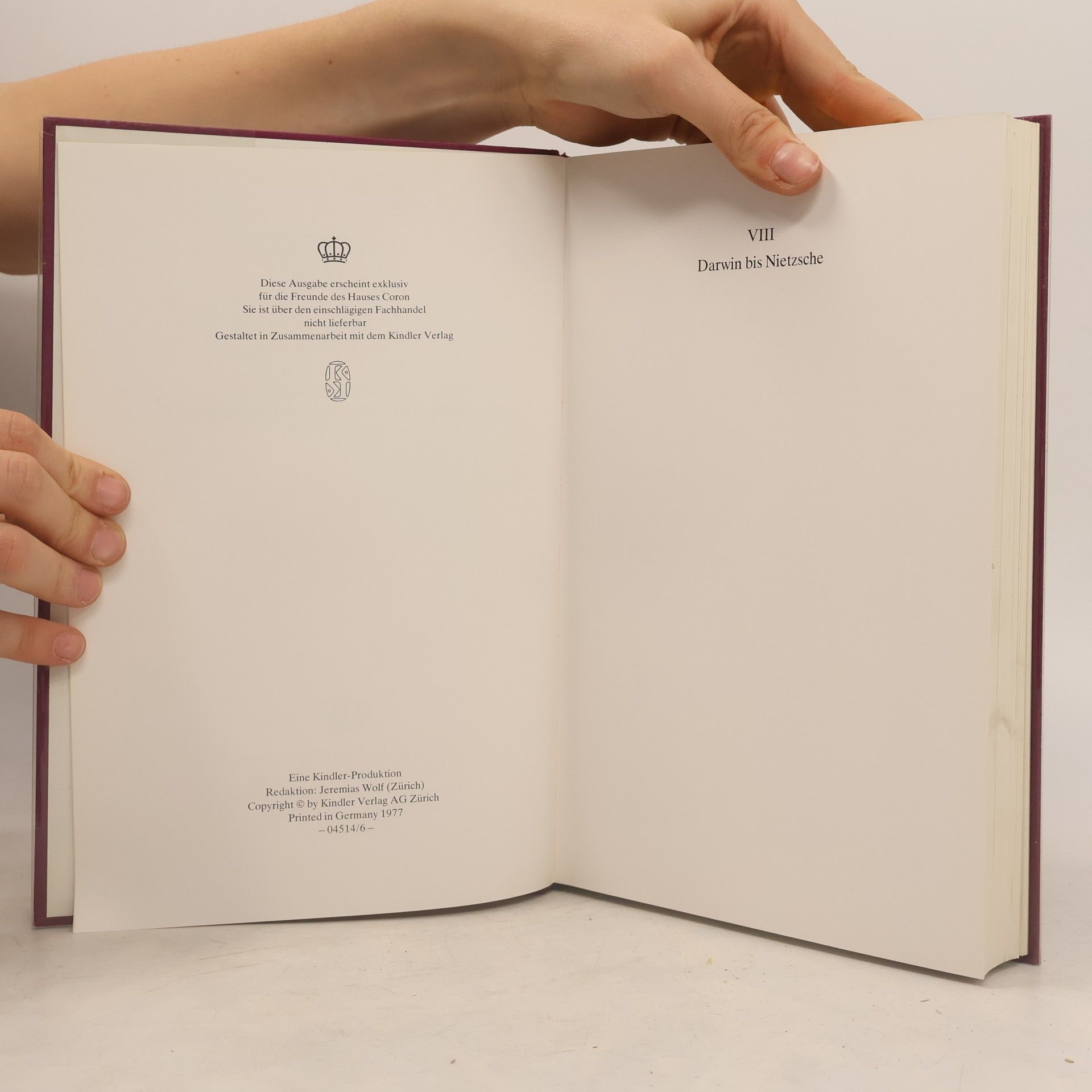 Autores varios Die Grossen VIII/1
