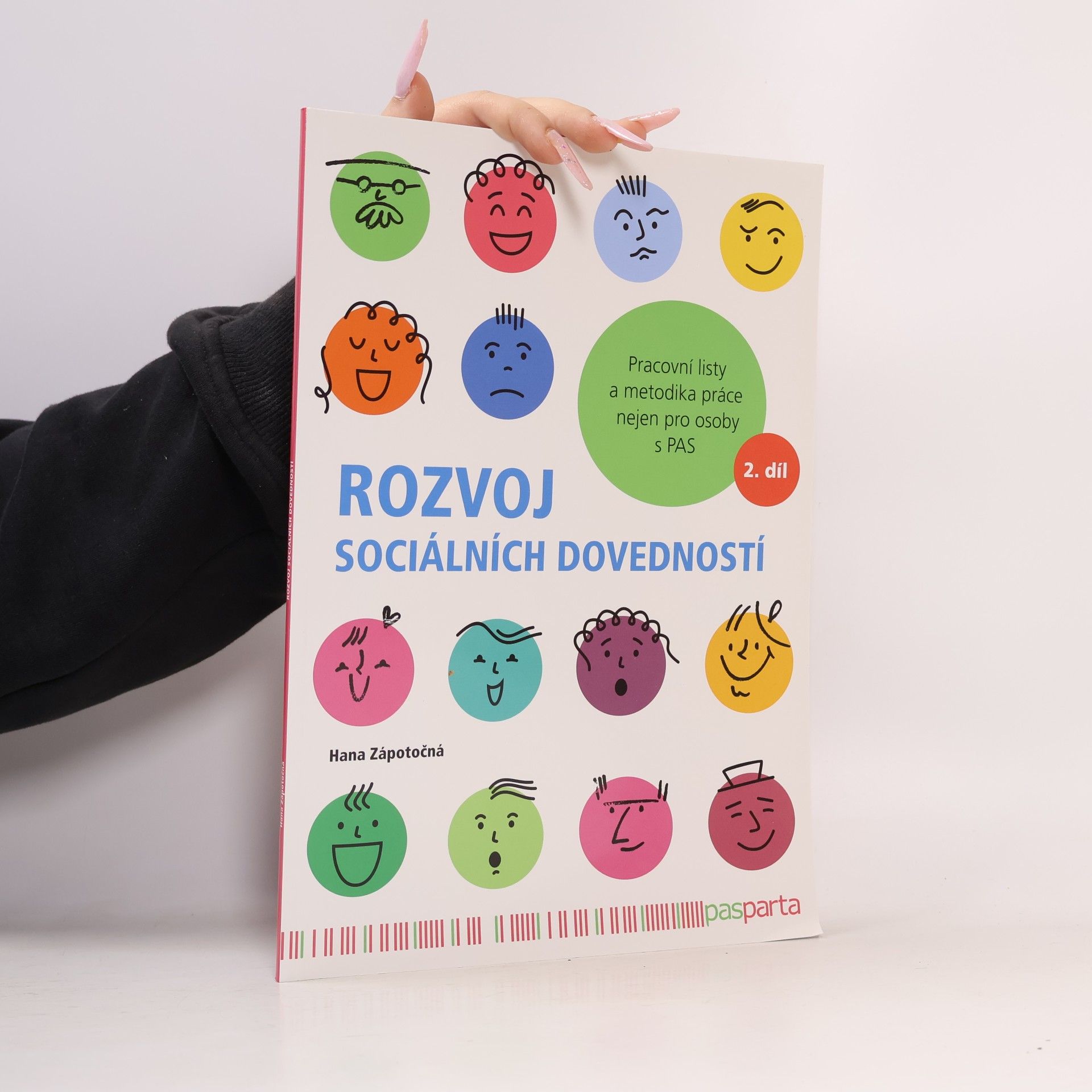 Hana Zápotočná Rozvoj sociálních dovedností 2. díl - Pracovní listy a metodika práce nejen pro osoby s PAS