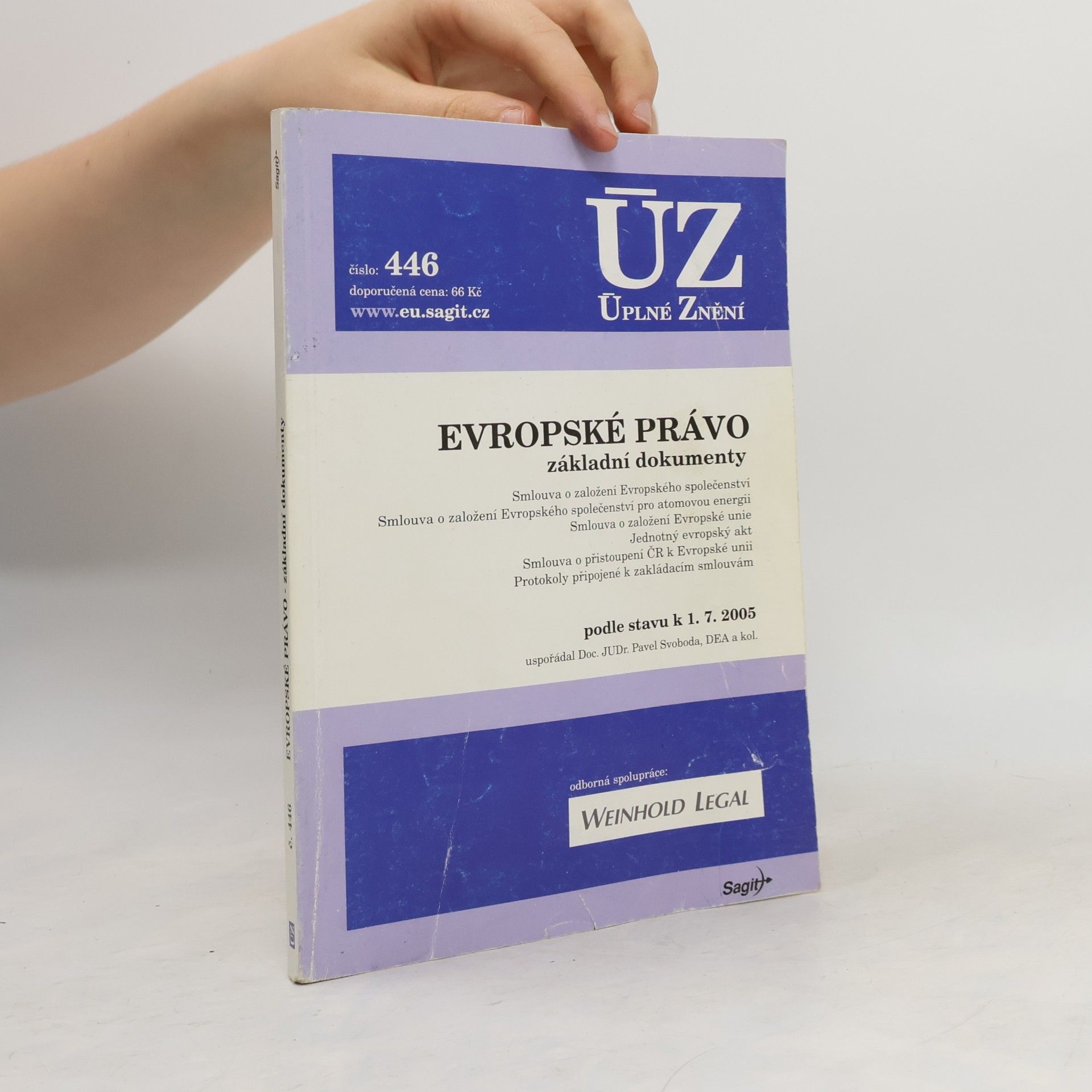 Kolektiv autorů Úplné znění: evropské právo