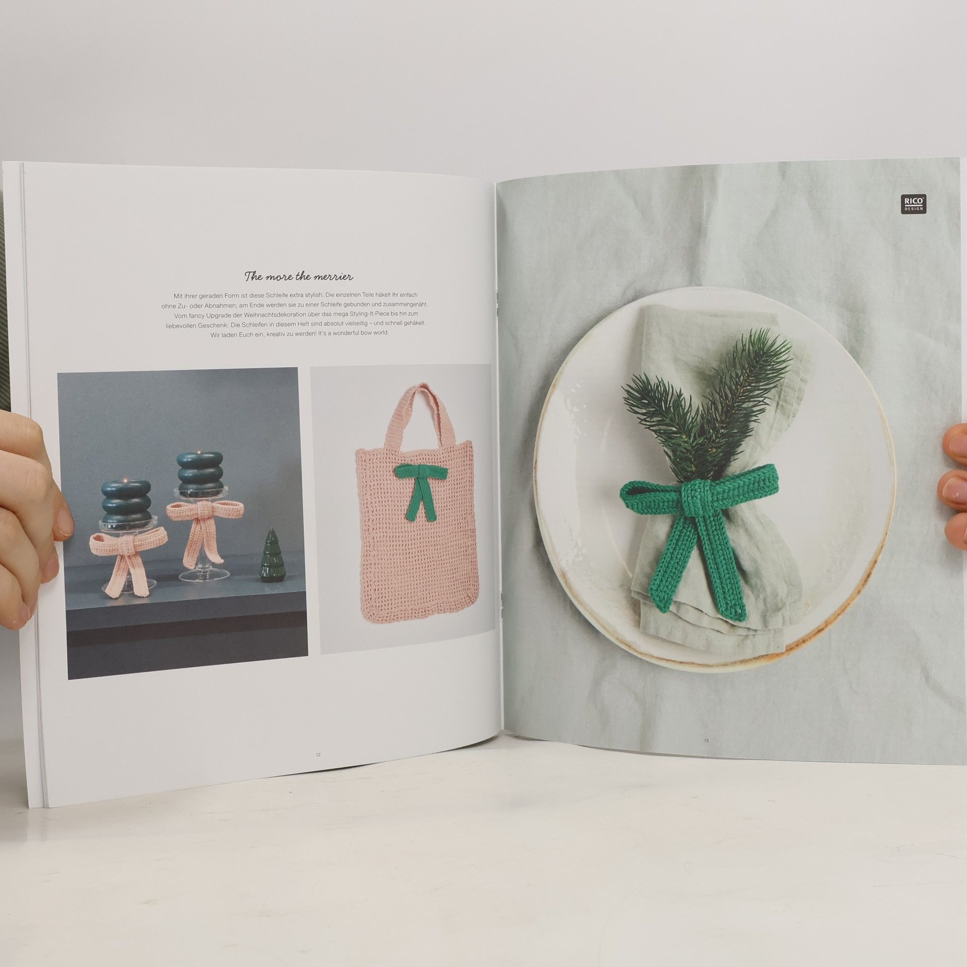 Ricorumi Put a Bow on it: The lovely world of Ricorumi, Uni, Twinkly Twinkly, Nilli Nilli, Lamé, Wundervolle Schleifen für Dekoration, Styling und Geschenke häkeln