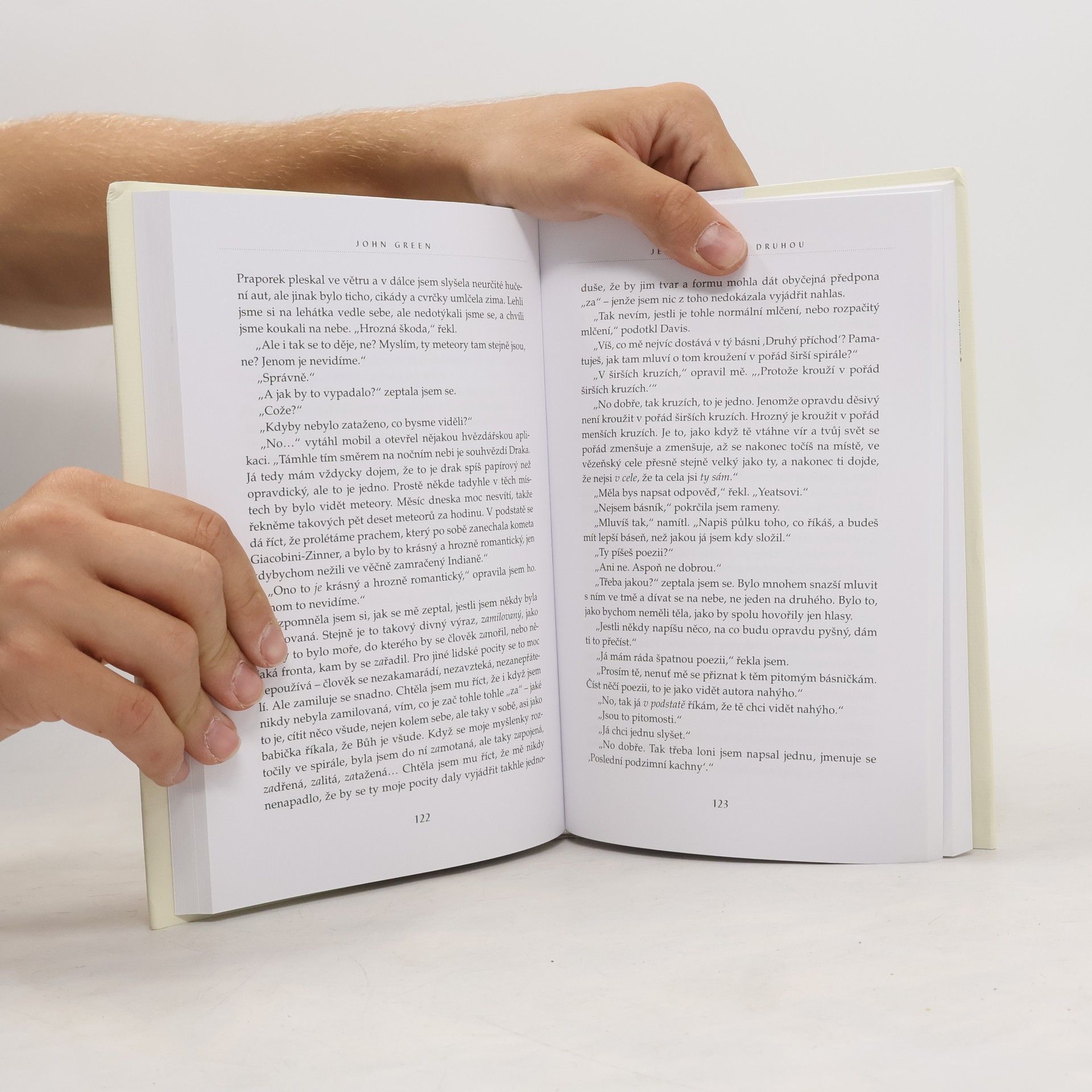 John Green Jedna želva za druhou