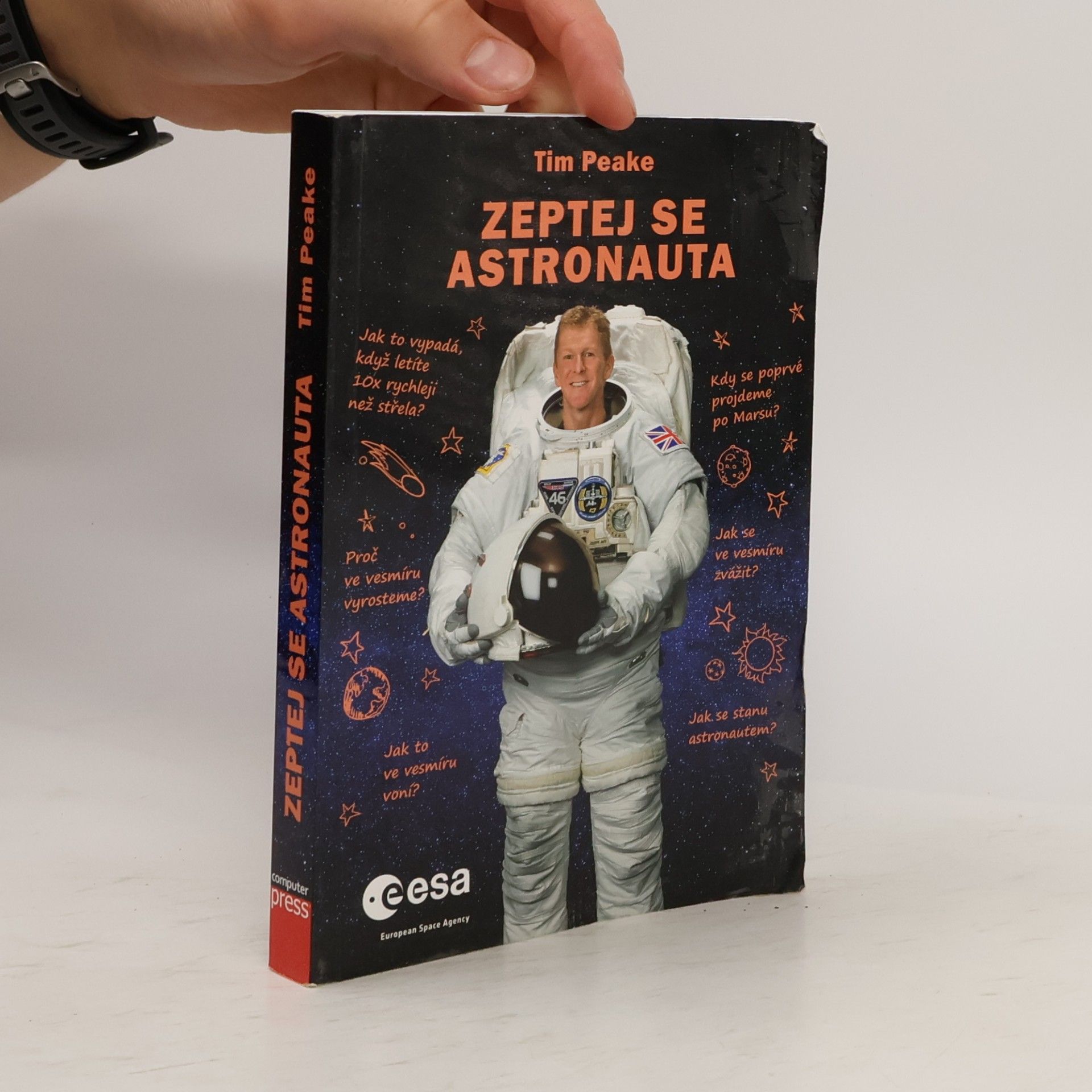 Timothy Peake Zeptej se astronauta