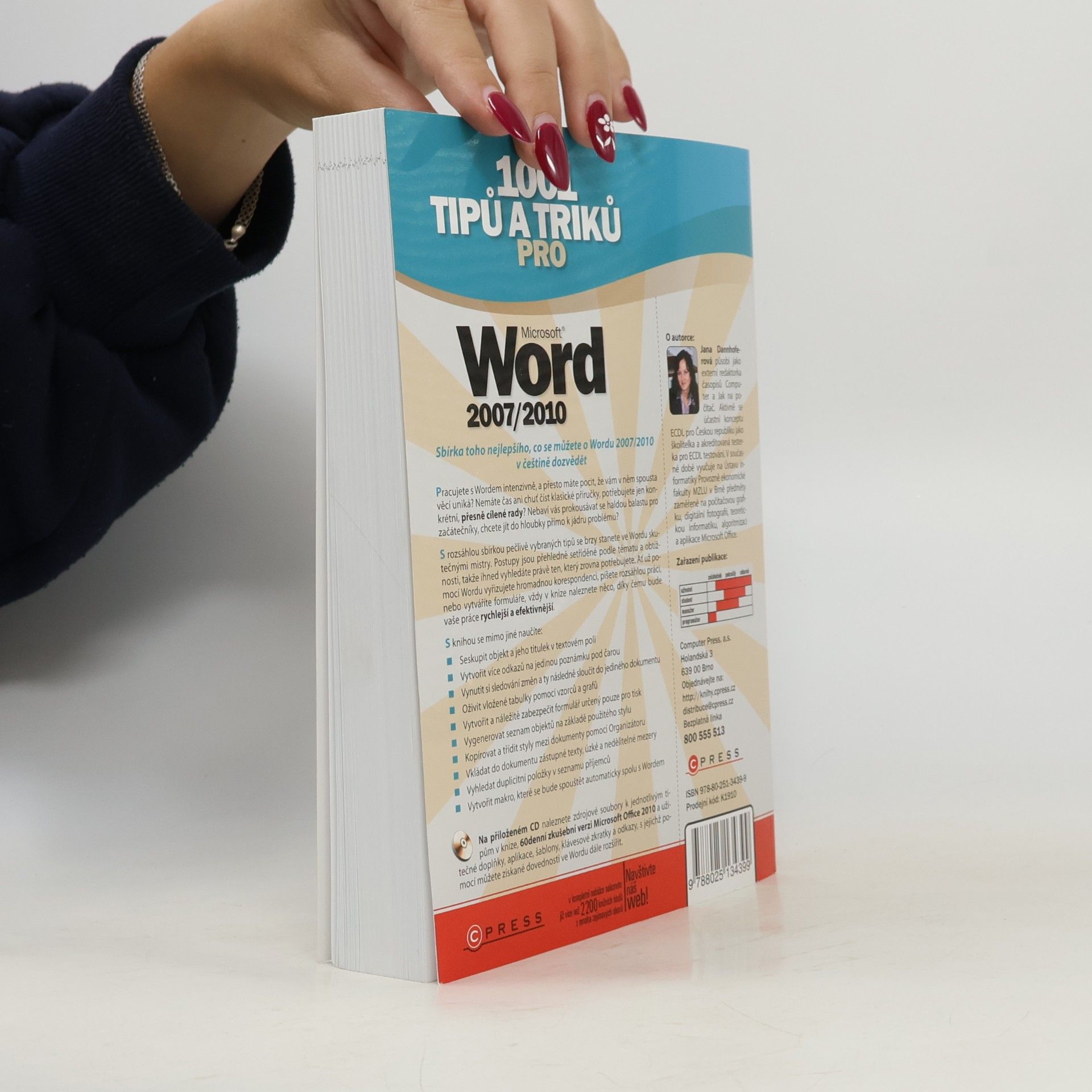Jana Dannhoferová 1001 tipů a triků pro Microsoft Word 2007-2010