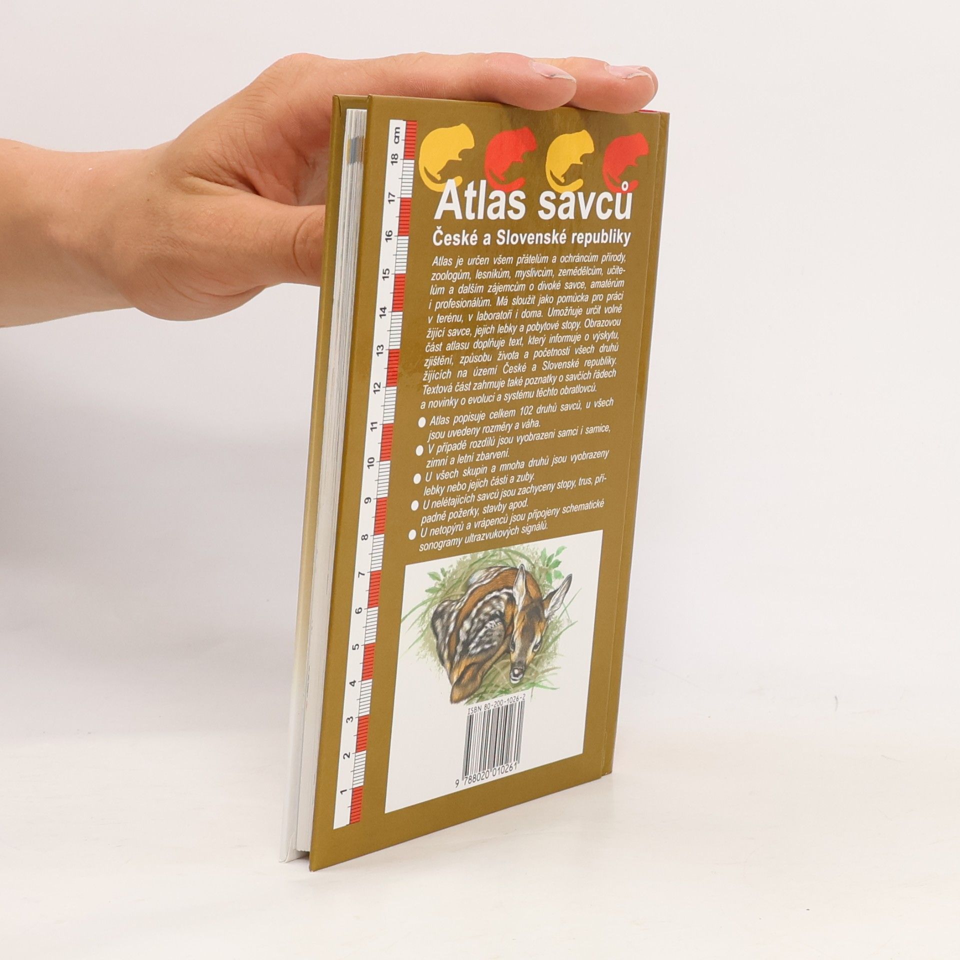 Jiří Gaisler Atlas savců České a Slovenské republiky