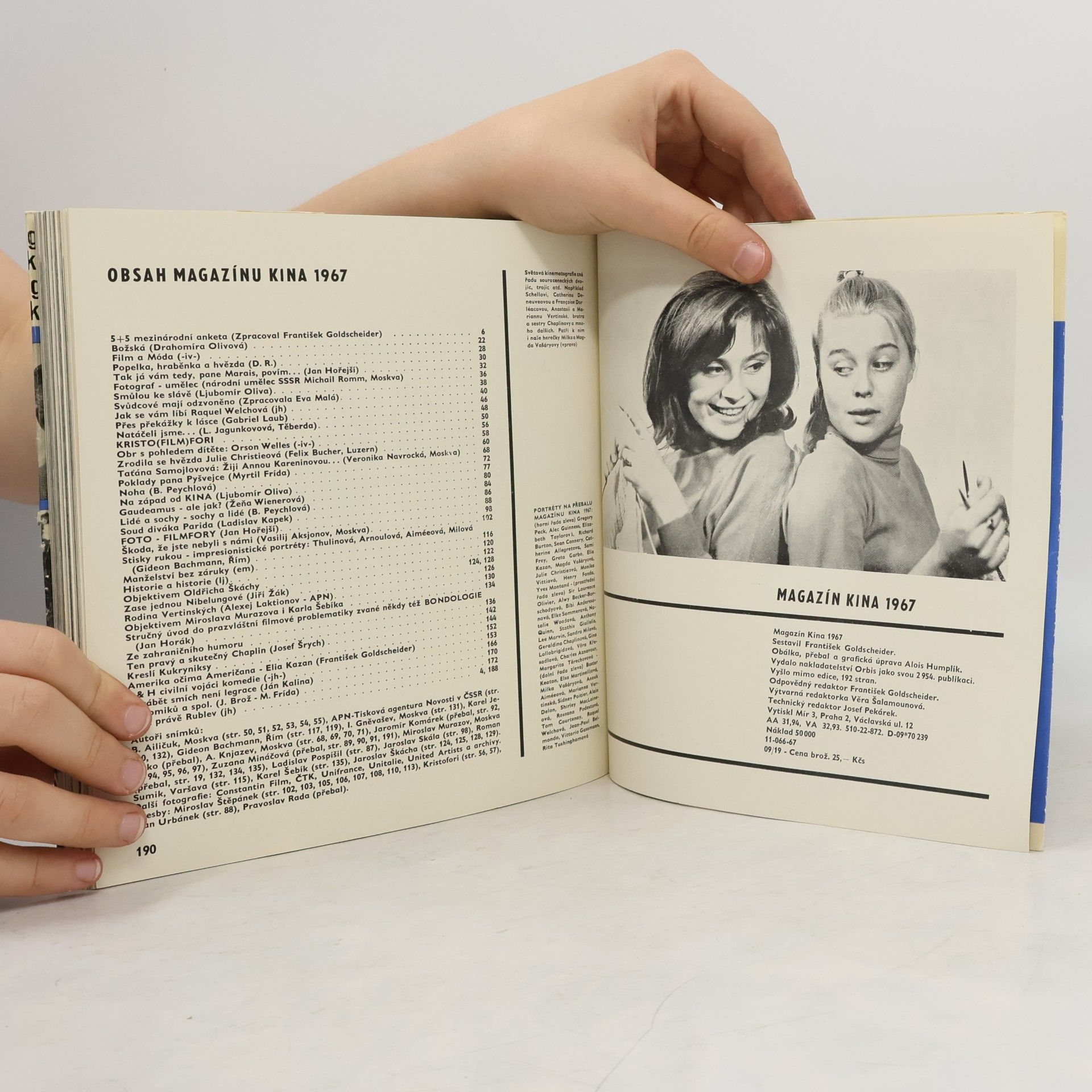 František Goldscheider Magazín kina '67