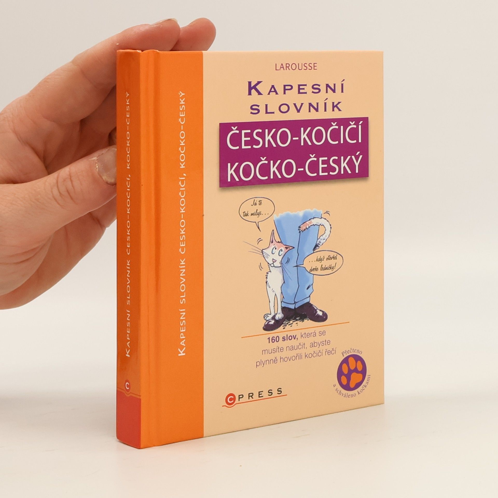Jean Cuvelier Kapesní slovník česko-kočičí, kočko-český