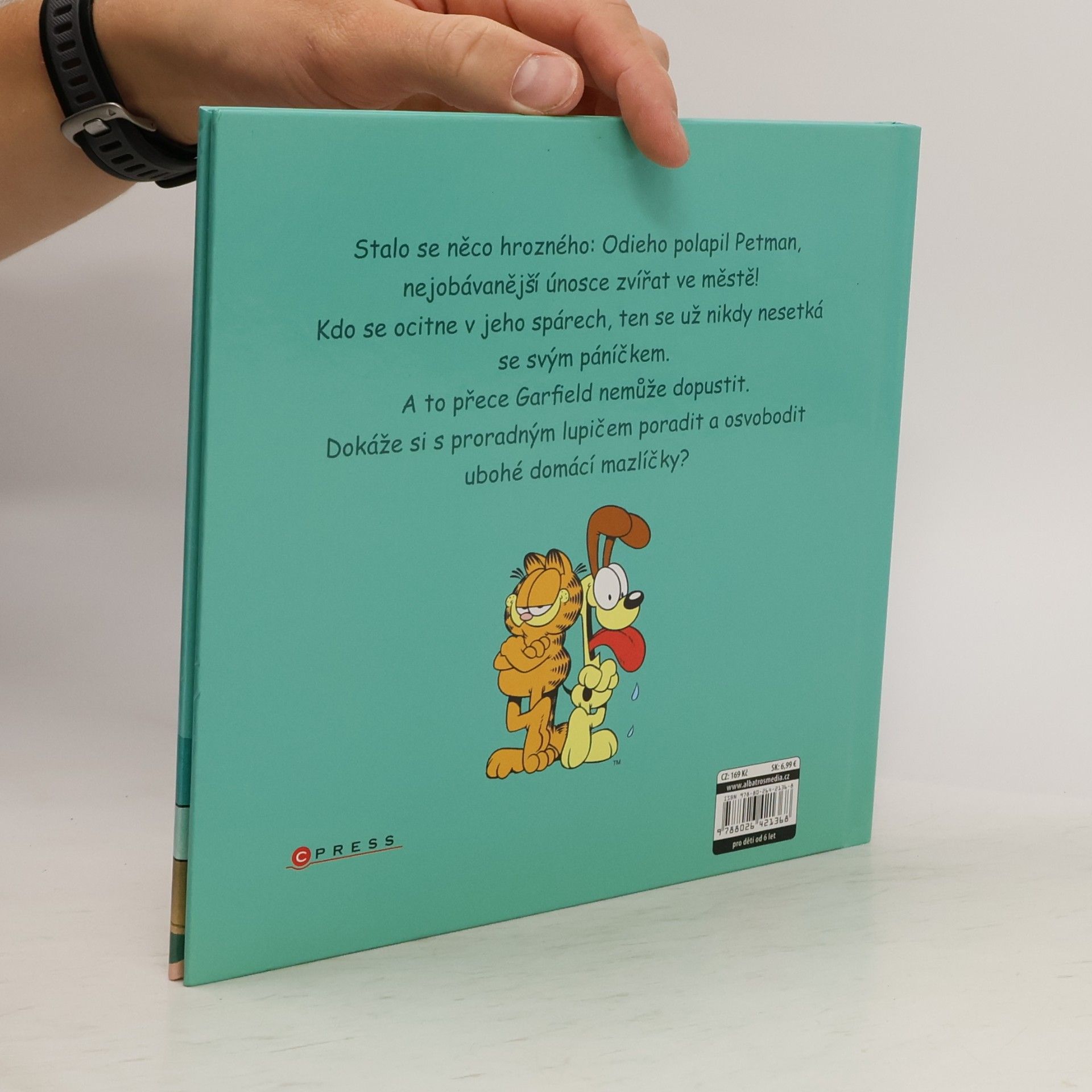 Jim Davis Garfield záchranářem