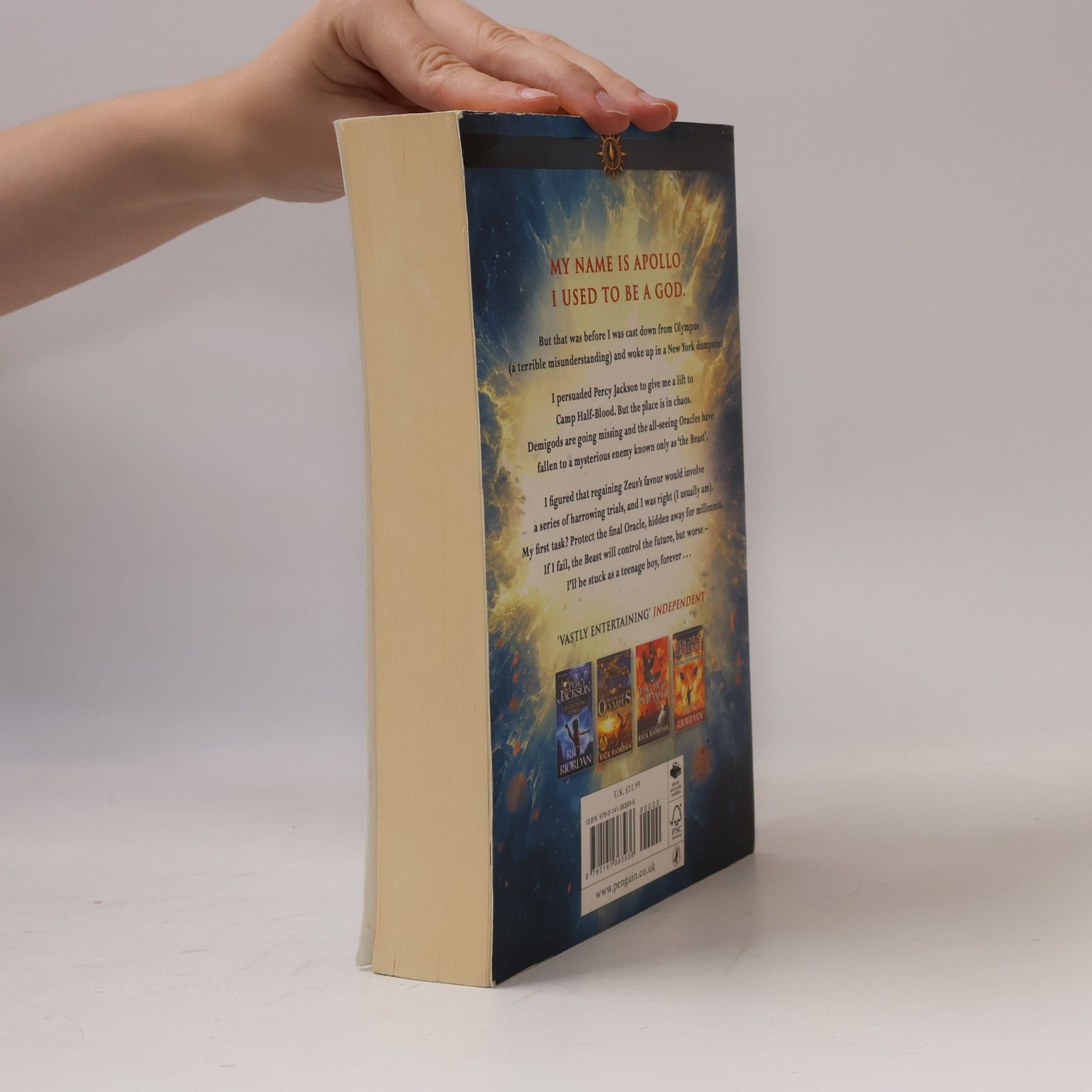 Rick Riordan The Trials of Apollo : The Hidden Oracle