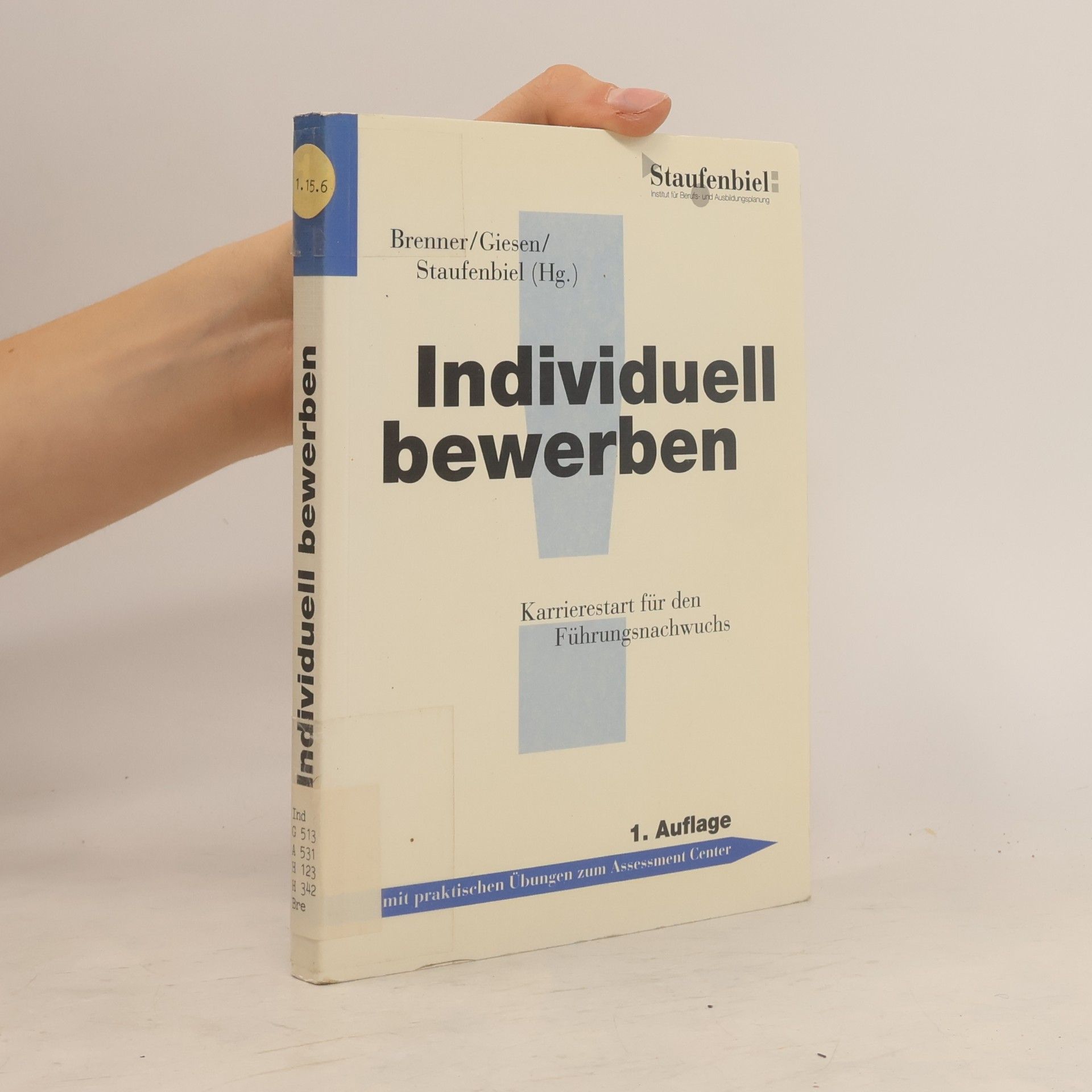 Joerg E. Staufenbiel Individuell bewerben