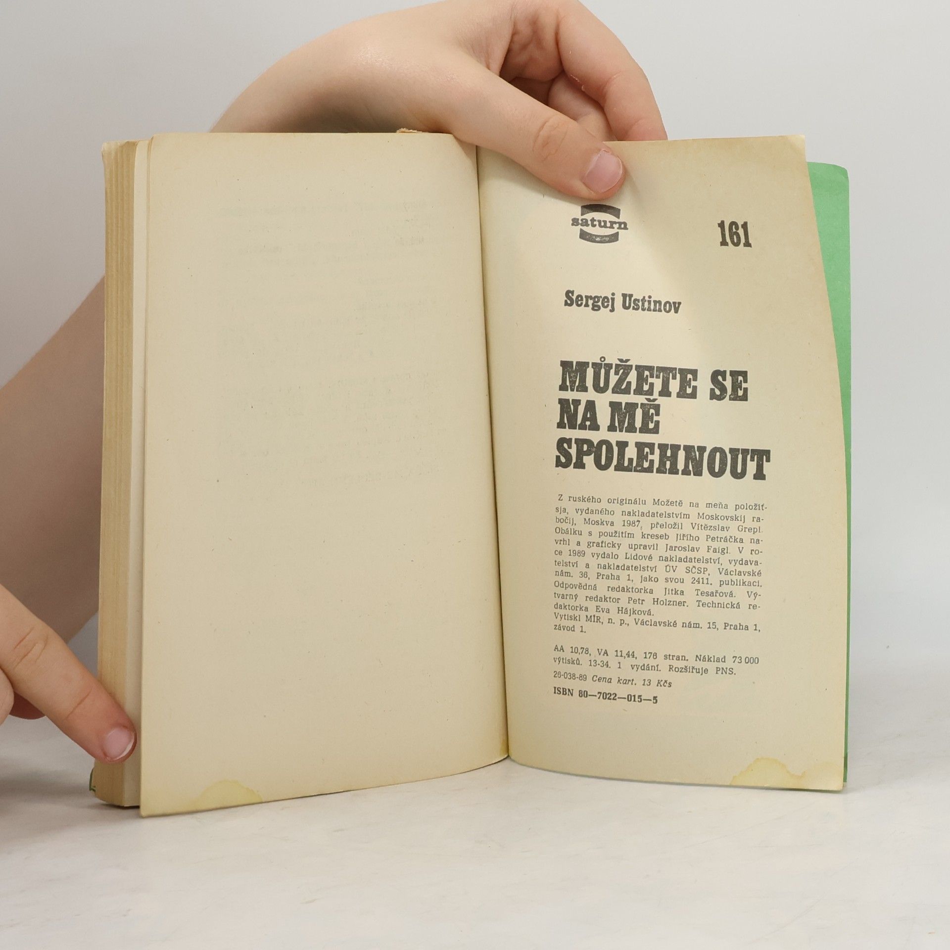 Sergej Ustinov Můžete se na mě spolehnout