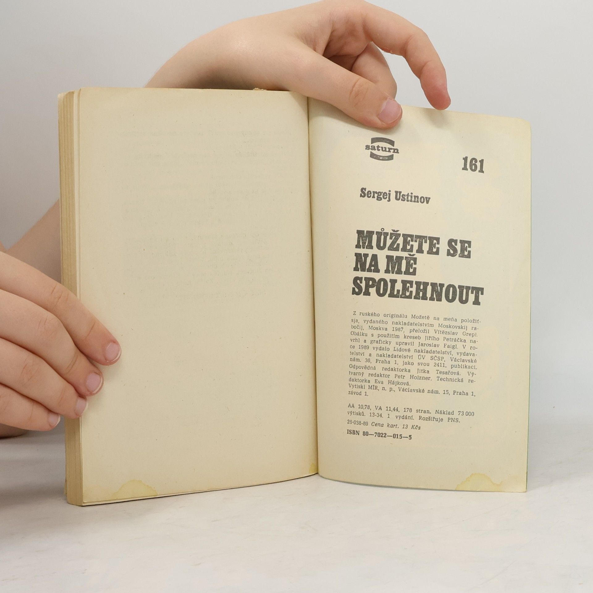 Sergej Ustinov Můžete se na mě spolehnout