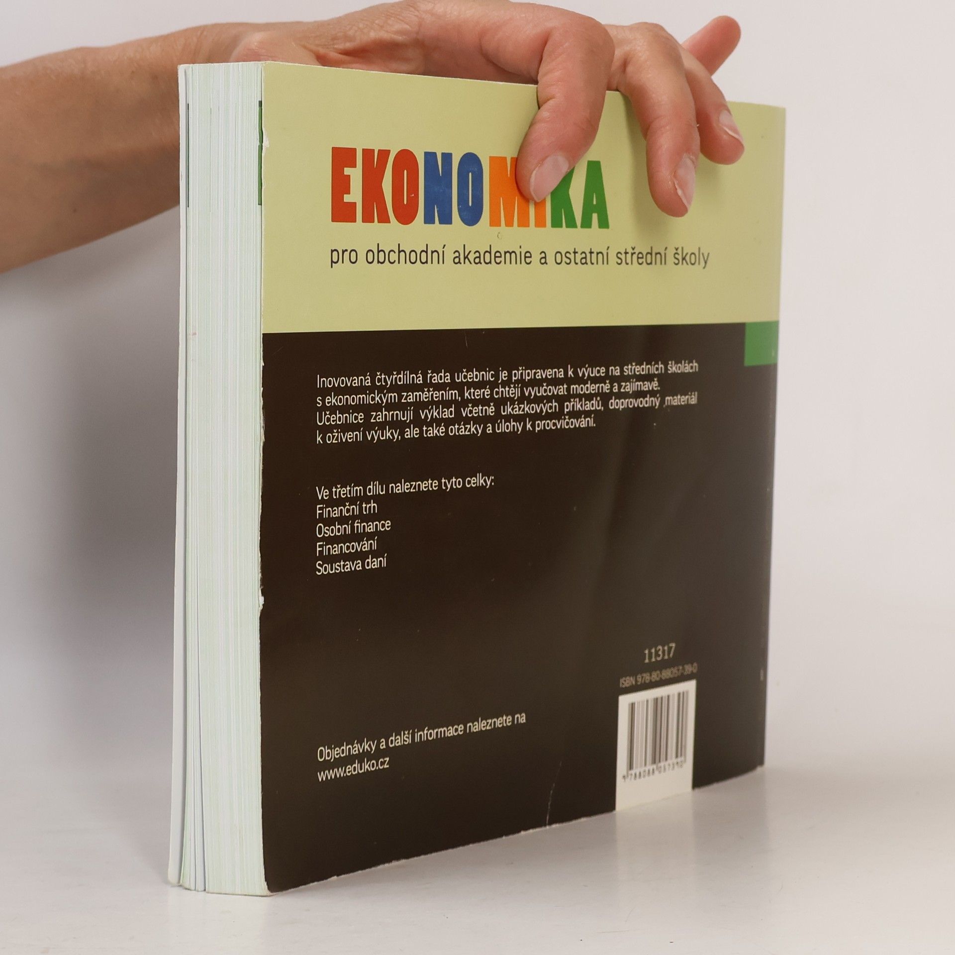 Petr Klínský Ekonomika pro ekonomicky zaměřené obory středních škol. 3