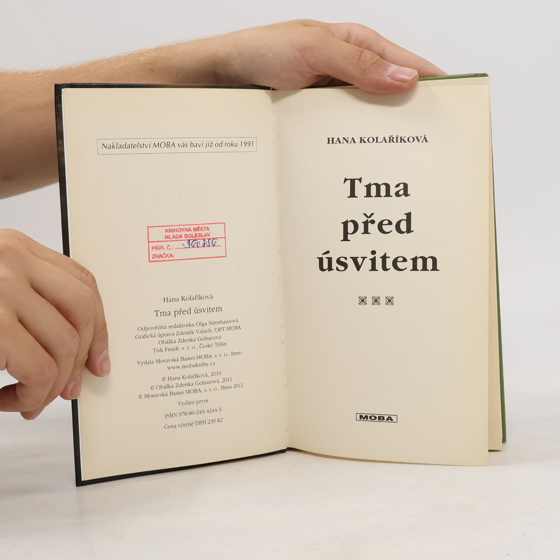 Hana Oboda Tma před úsvitem