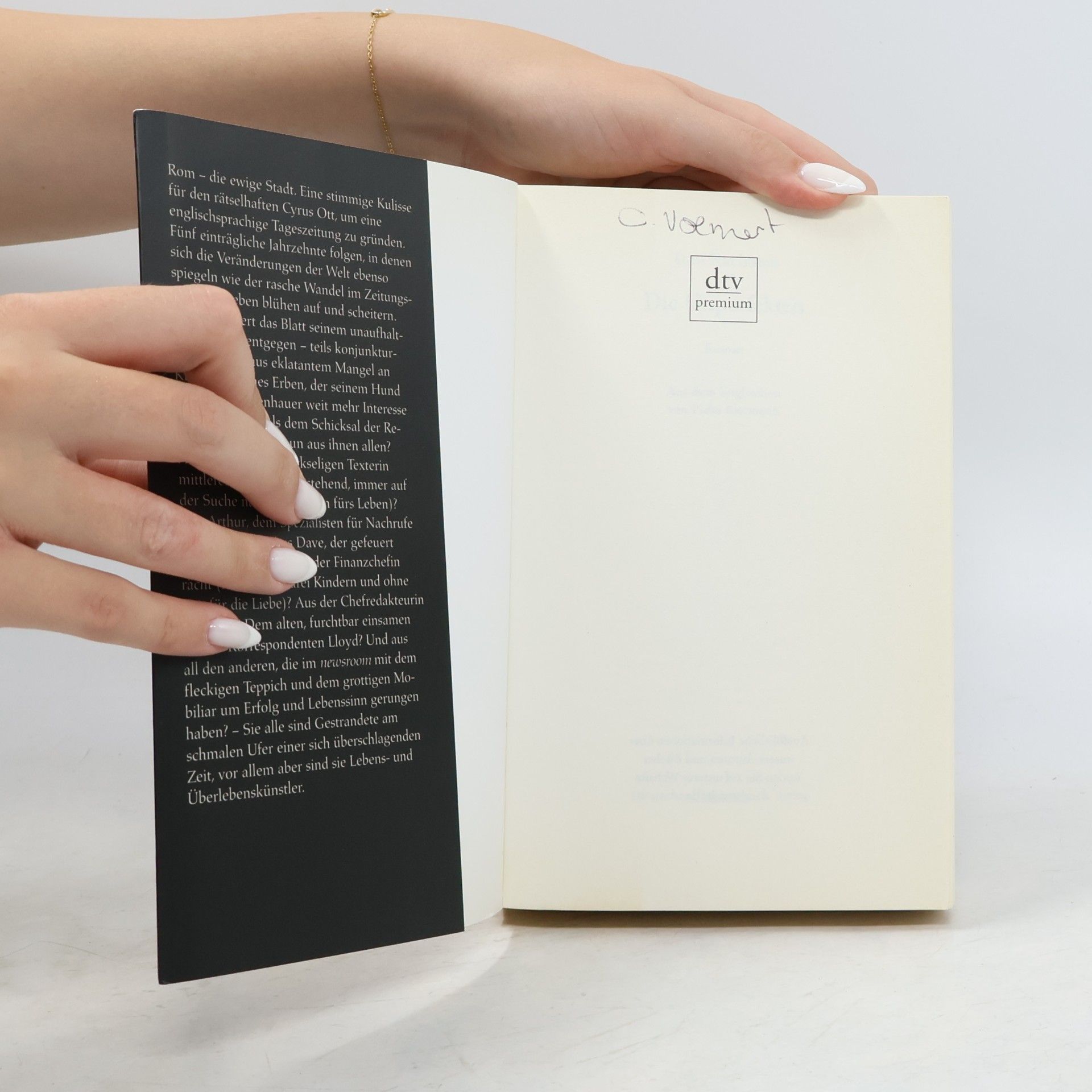 Tom Rachman Die Unperfekten