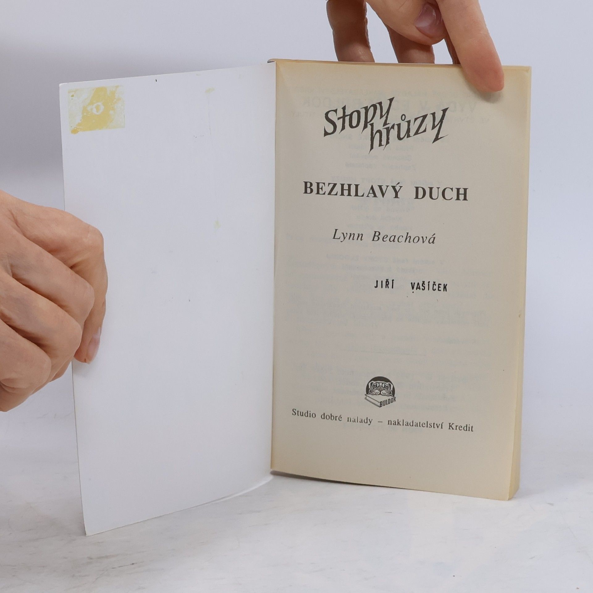 Kathryn Lance Bezhlavý duch. Stopy hrůzy 31