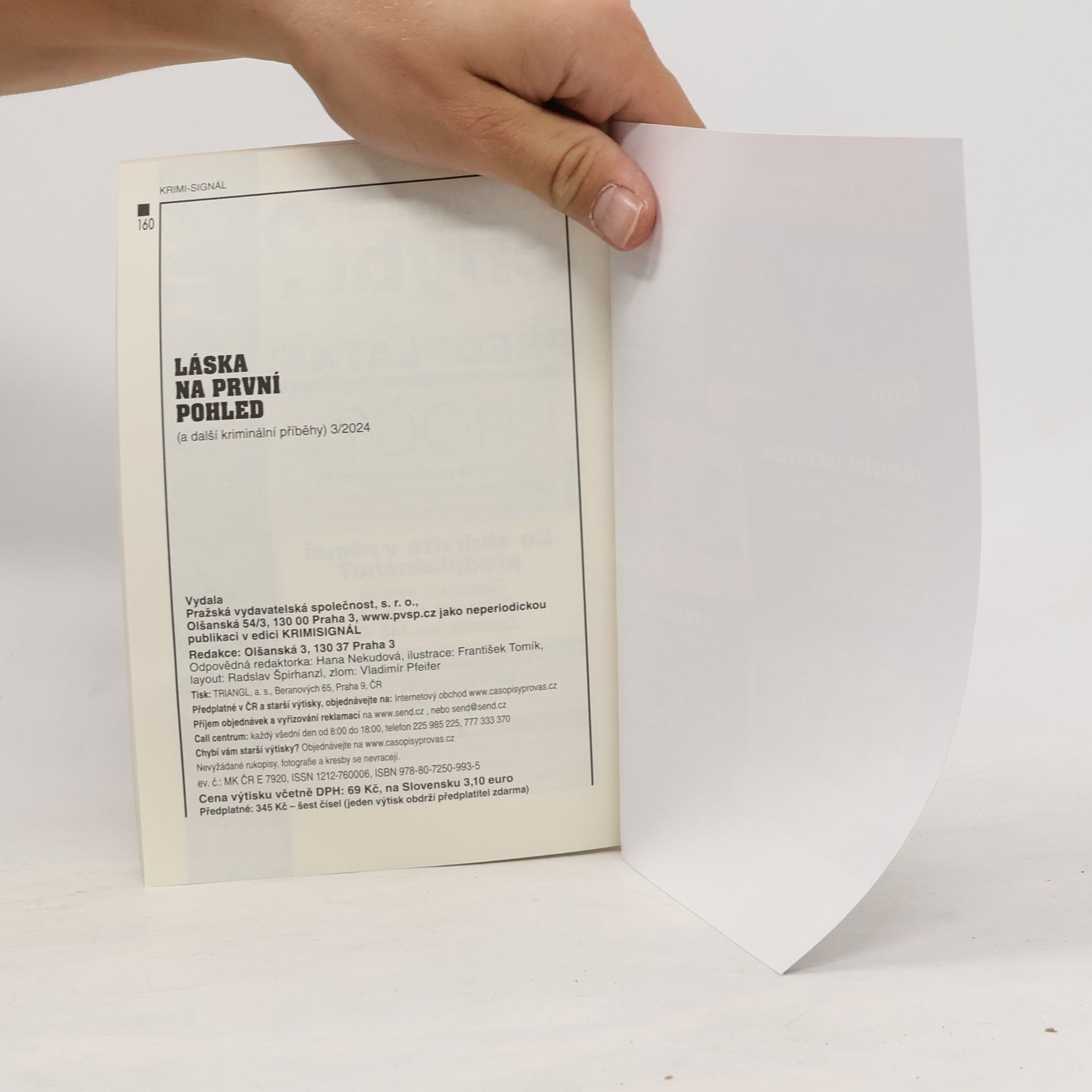 Ladislav Beran Krimisignál 3/2024 Láska na první pohled