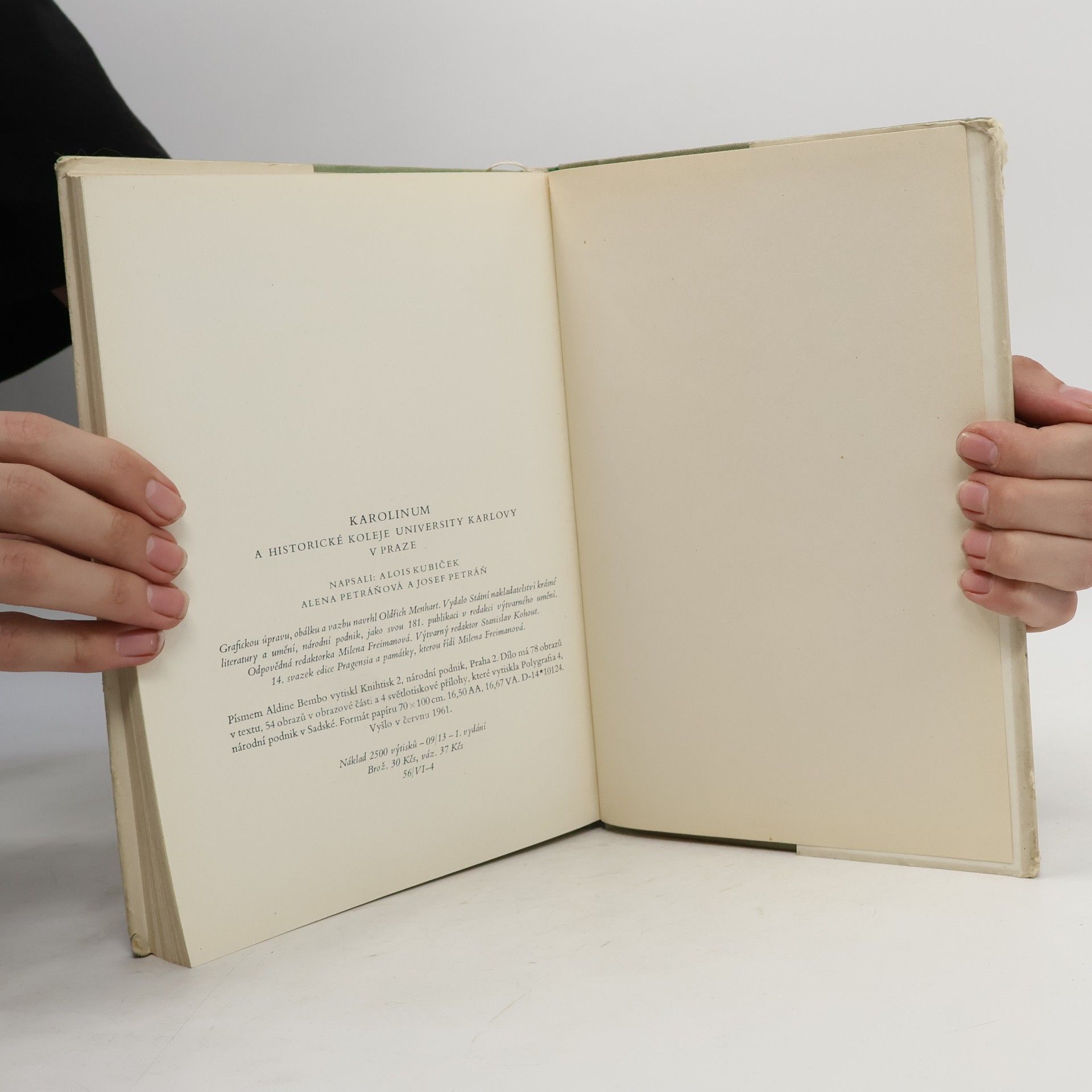 Alois Kubiček Karolinum: Historické koleje Univerzity Karlovy v Praze