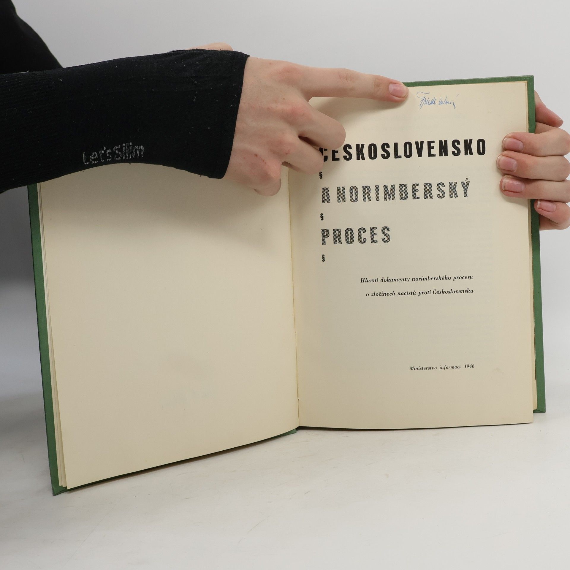Collectif d'auteurs Československo a Norimberský proces