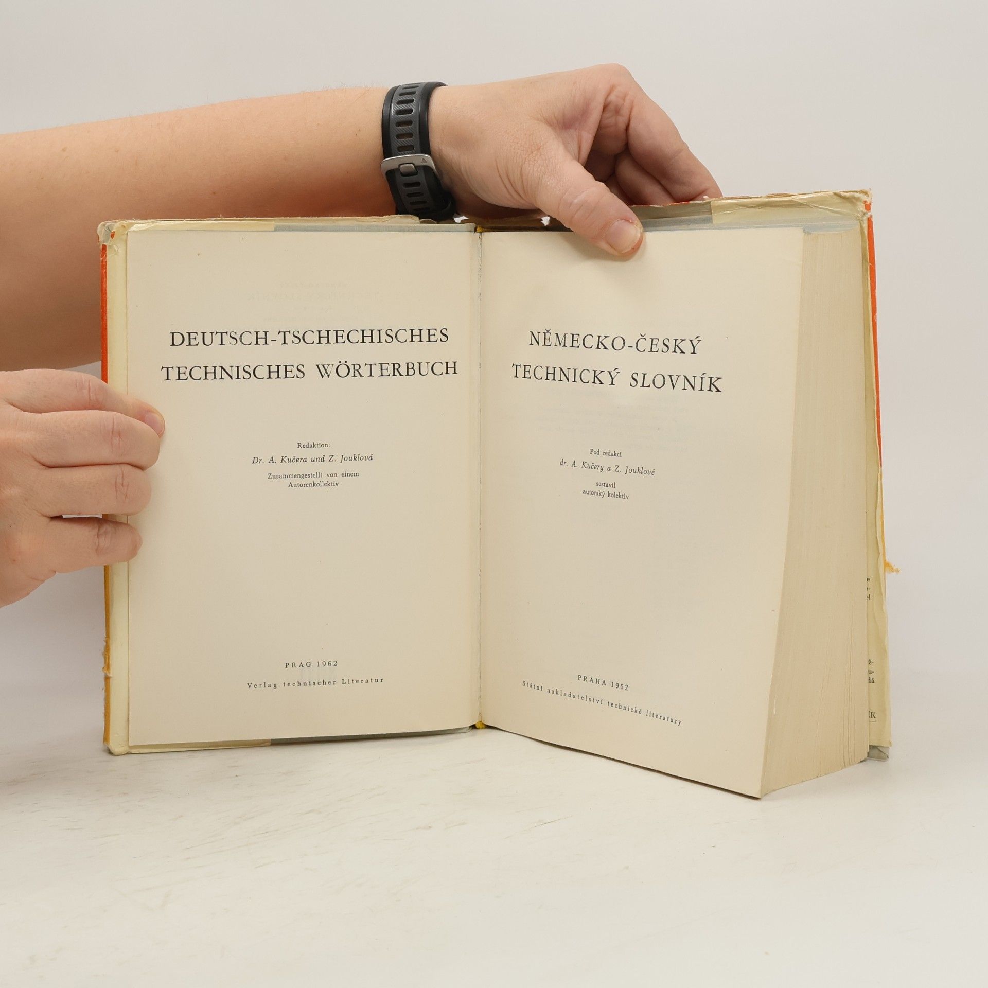 Z. Jouklová Německo-český technický slovník. Deutsch-tschechisches technisches Wörterbuch