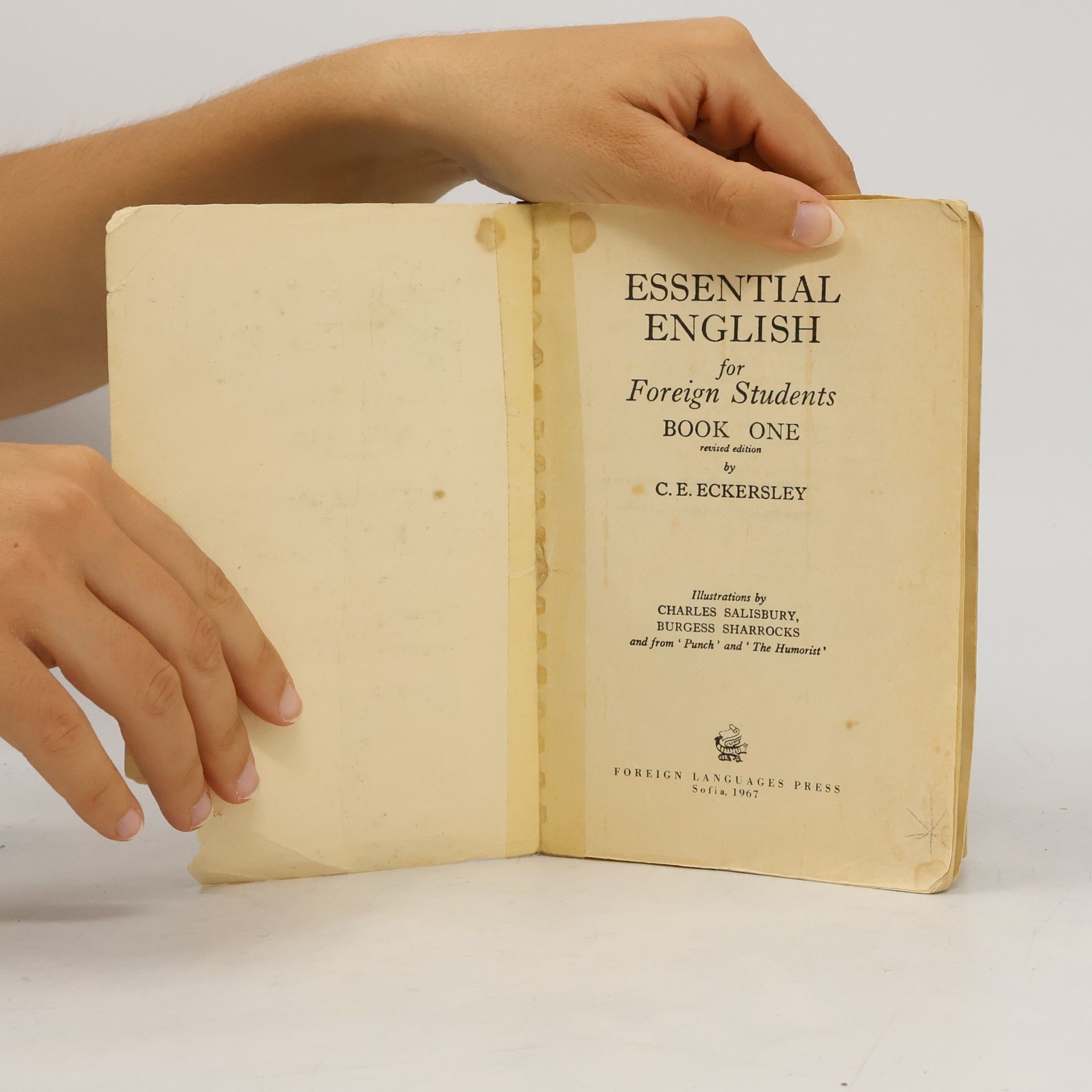 C. E. Eckersley Essential English. For Foreign Students. Book 1