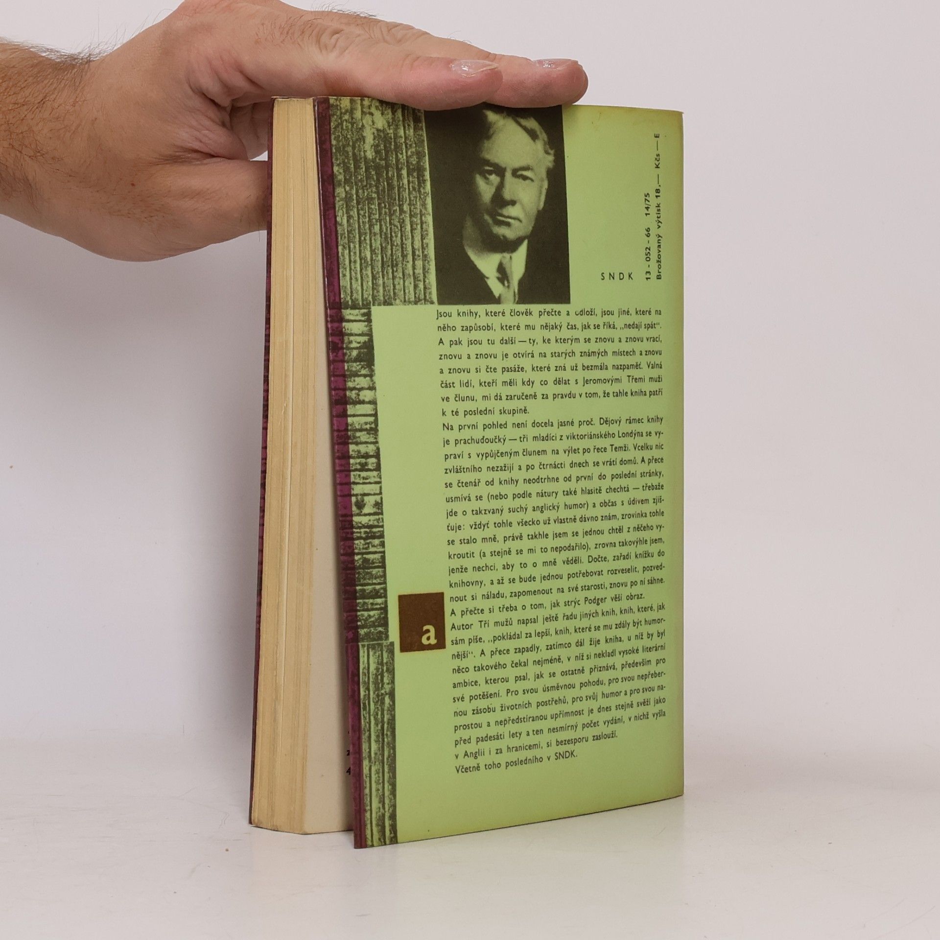 Jerome K. Jerome Tři muži ve člunu o psu nemluvě